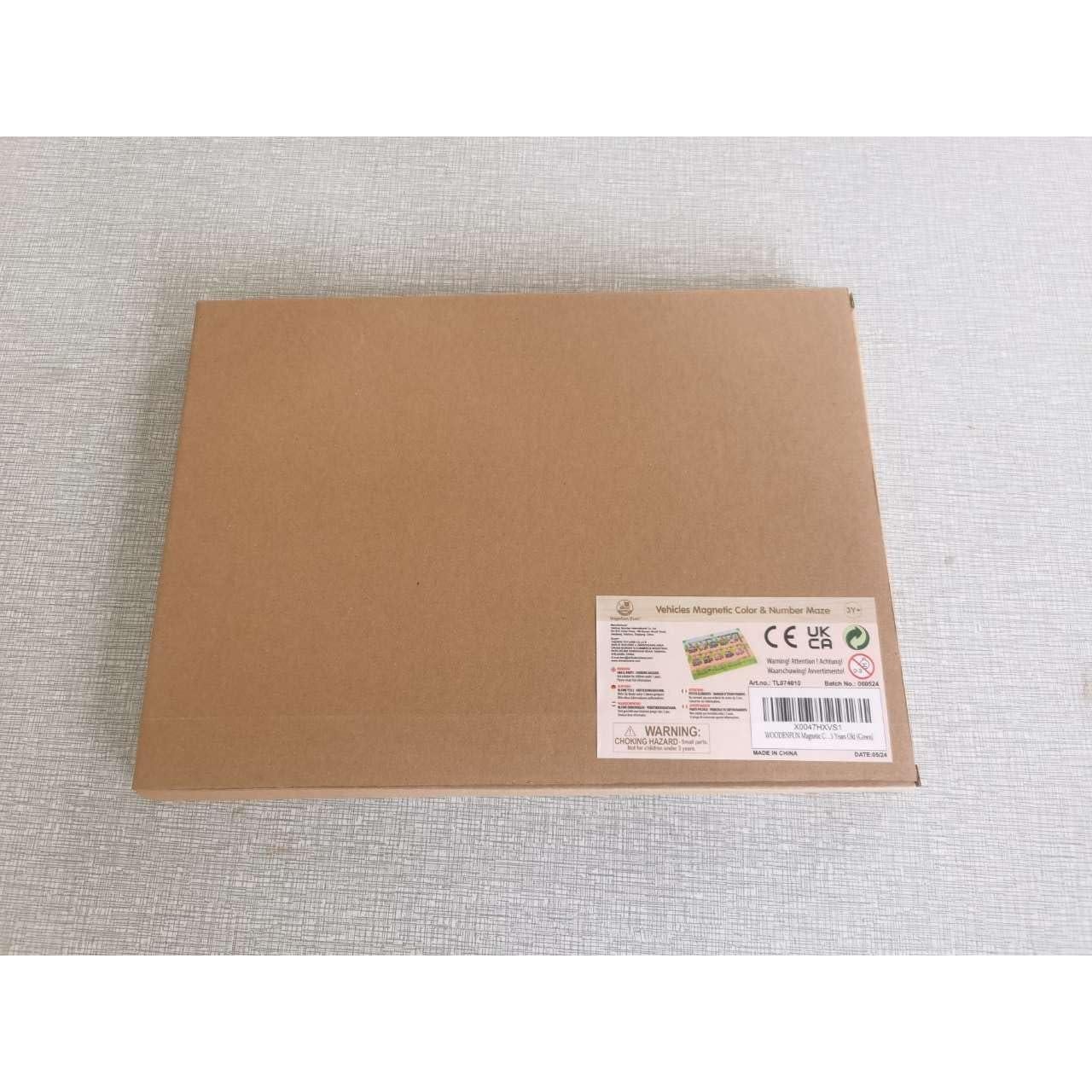 Rompecabezas Magnético Montessori WOODENFUN 30x30 cm