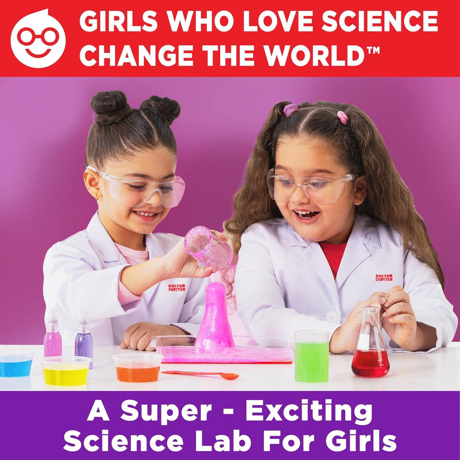 Kit de Ciencia para Niñas Doctor Jupiter - 100 Experimentos STEM