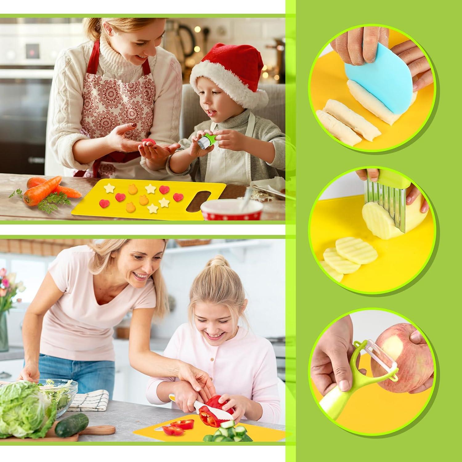 Juego de Cuchillos Montessori para Niños 13 Piezas CMKAAG