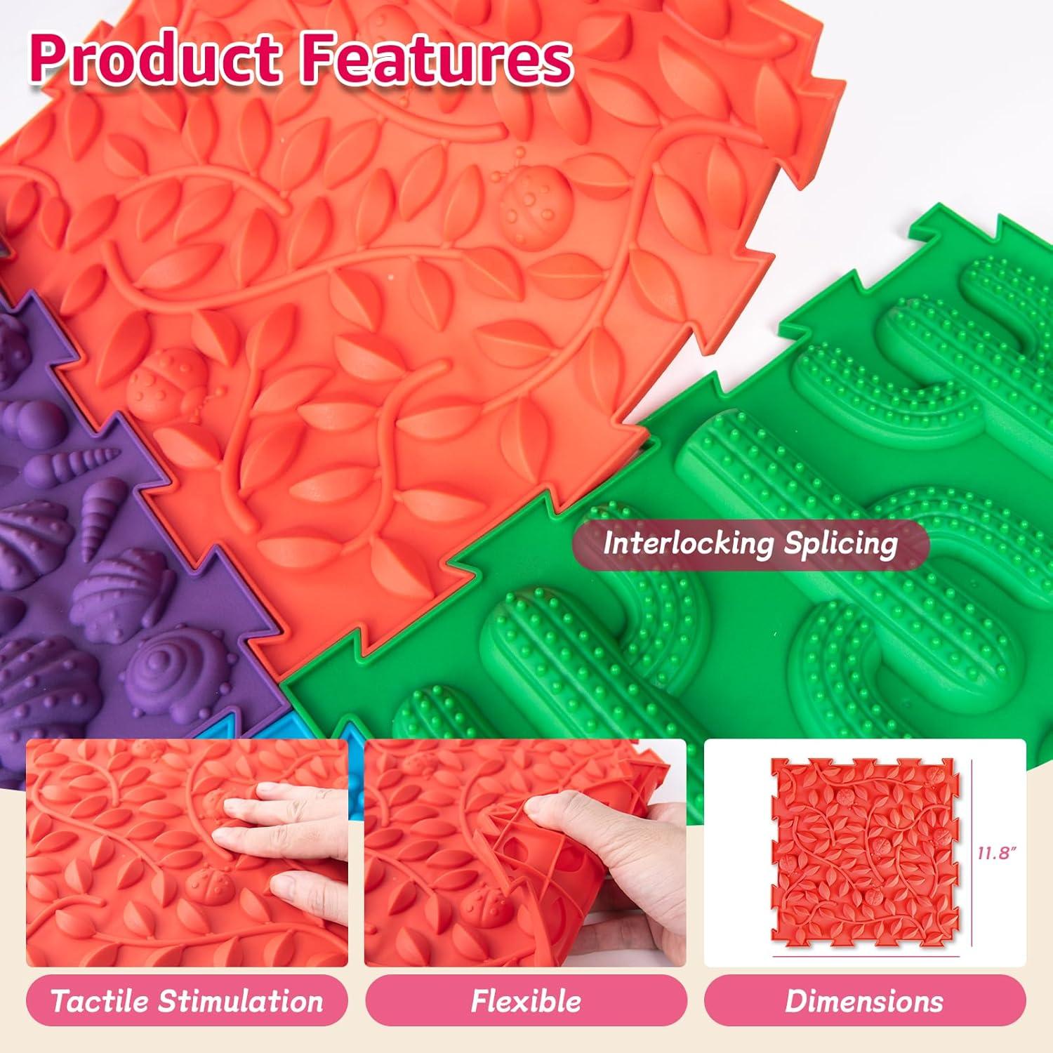 Alfombra Sensorial Texturizada para Niños - GUANGZHOU 2.03kg