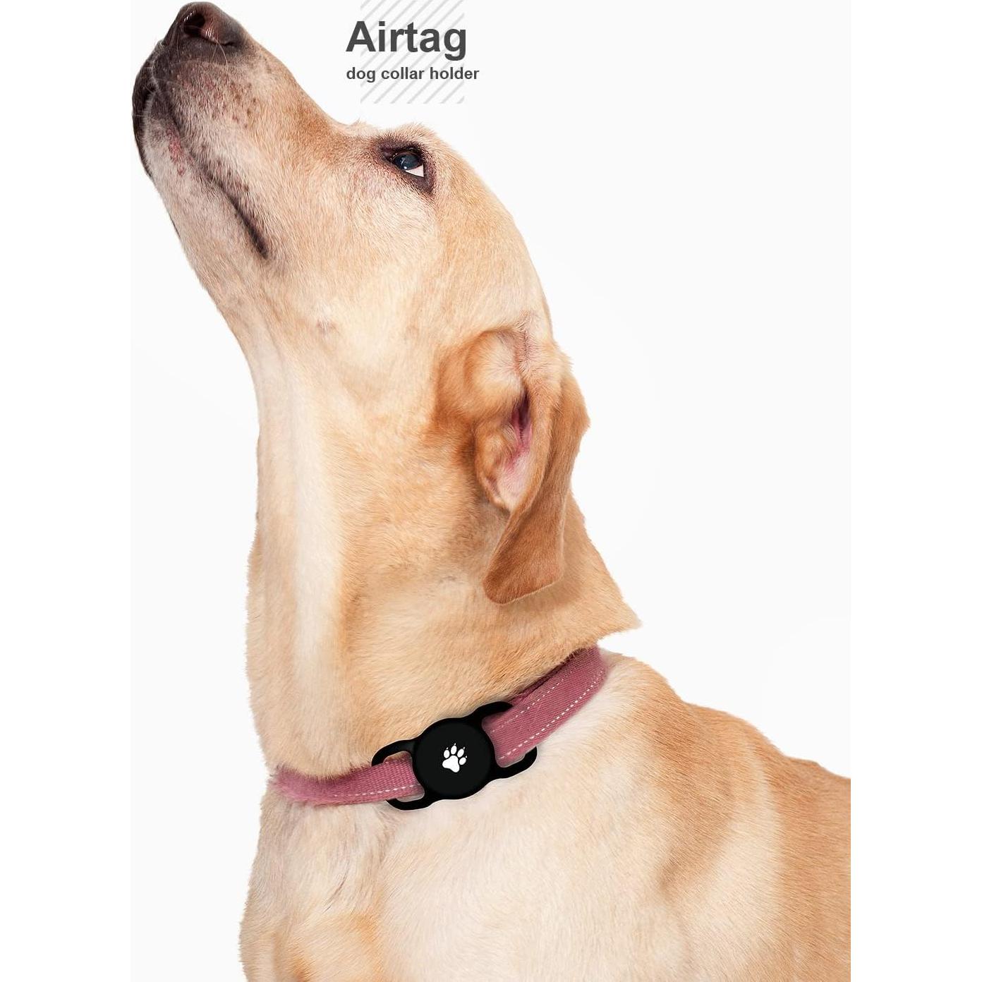 2 Soportes de Collar para Airtag Yiliuoer - Silicona Impermeable