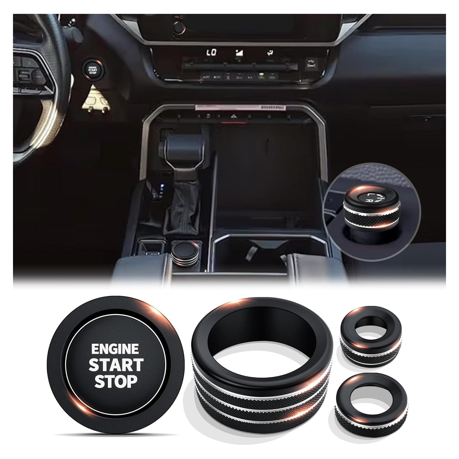 Cubiertas de Perilla Polodunn para Toyota Tundra y Sequoia 2022-2025