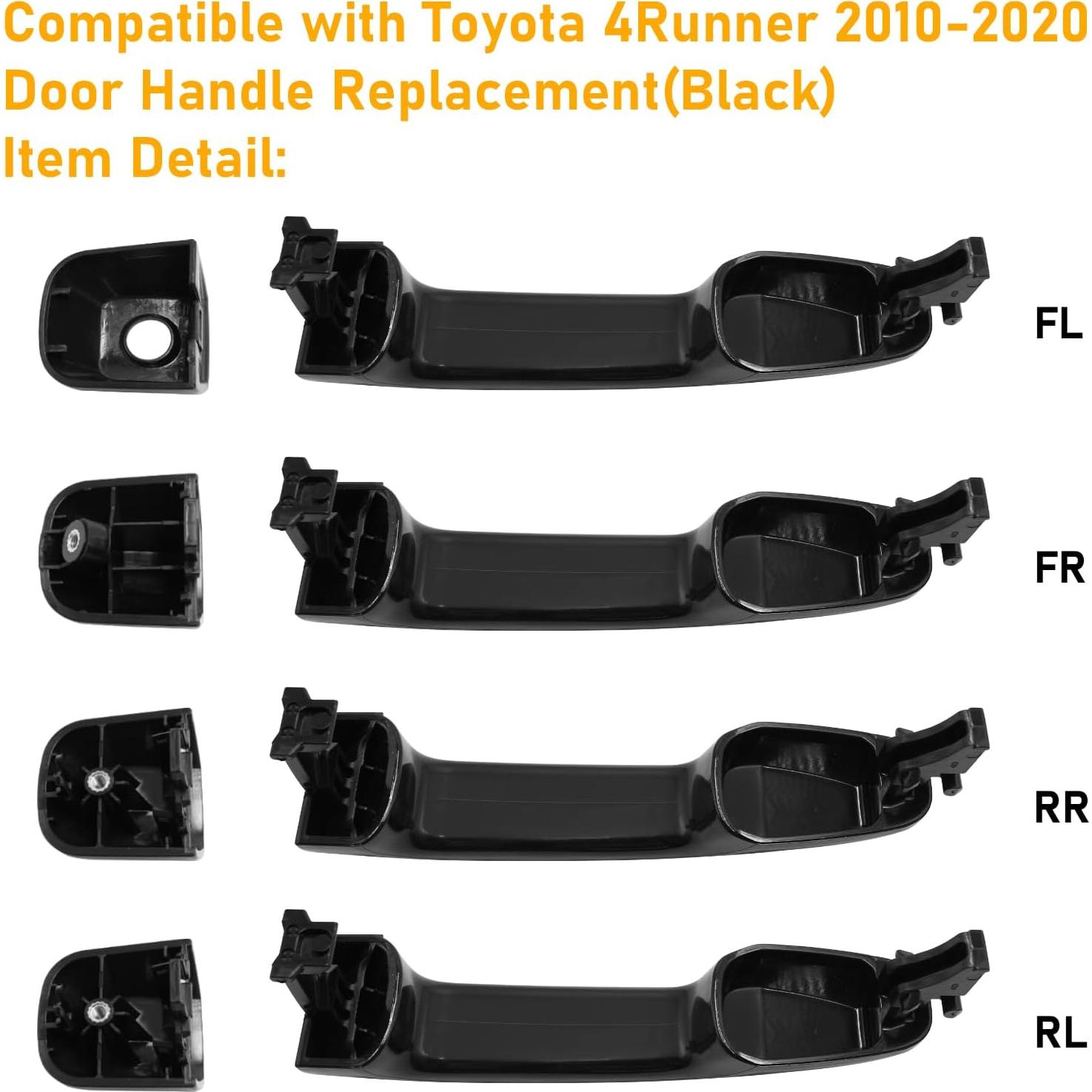 Manija de Puerta Exterior APESER para Toyota 4Runner 2010-2020 - 4 Piezas