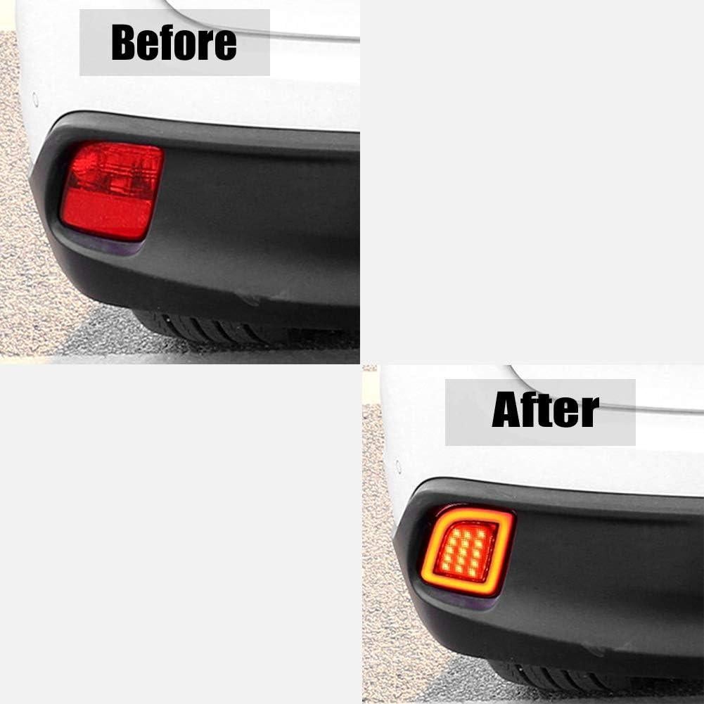 Luz de Niebla Trasera LED GeeGee para Toyota Highlander 2015-2018