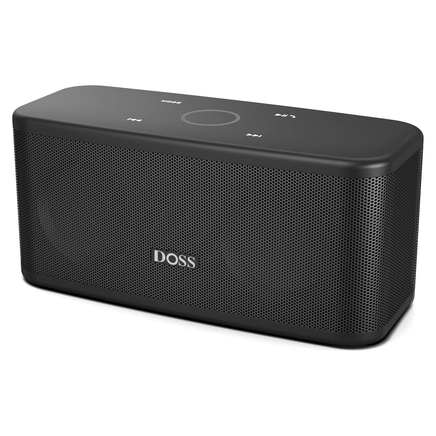 Altavoz Bluetooth DOSS SoundBox Plus 16W 20H Portátil Negro