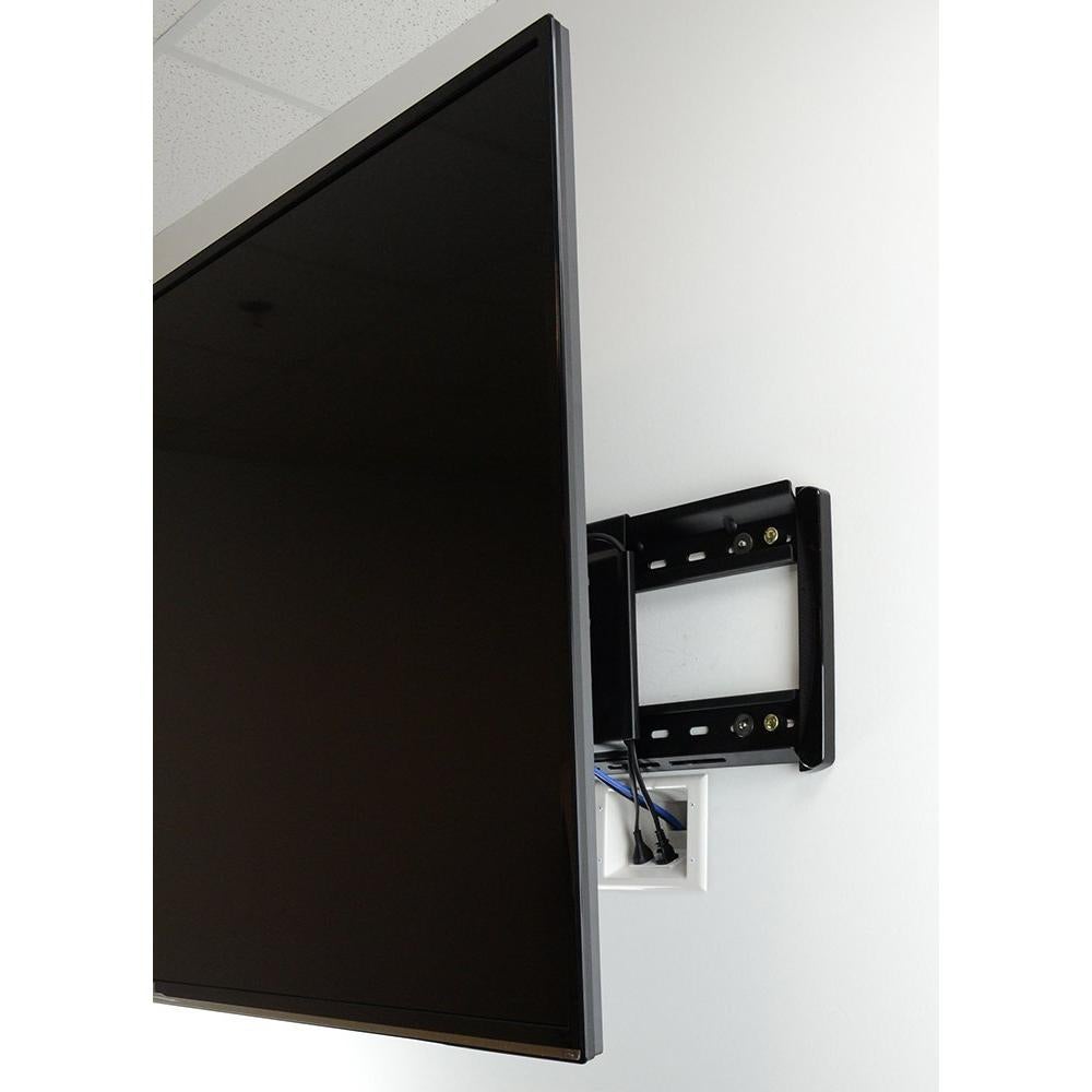 Placa de Pared Empotrada DataComm 45-0072-WH con Dúplex 20A