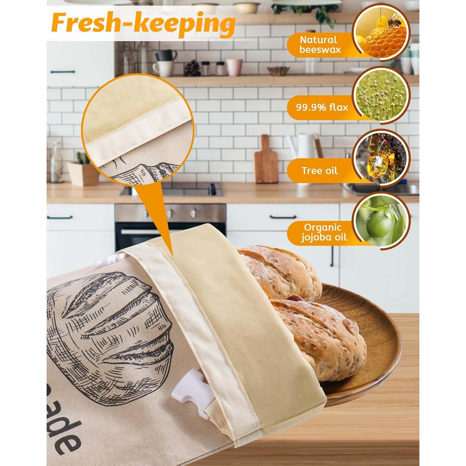 Paquete de 2 Bolsas de Cera de Abeja AZLTC 43x32 cm Ecológicas