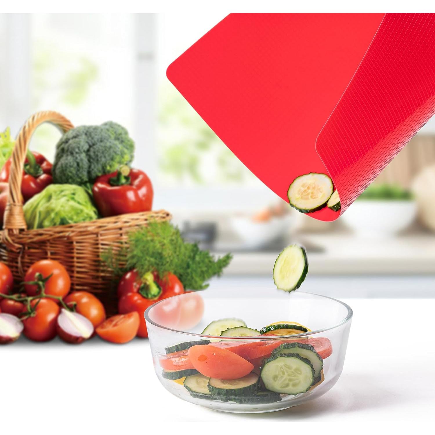 Tablas de Cortar Flexibles CADONO 38x30 cm Antideslizantes BPA