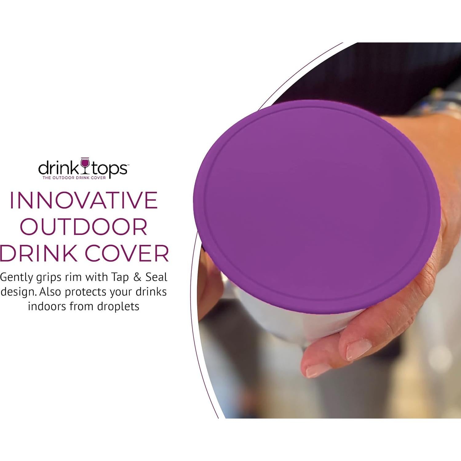 Tapa de Silicona Coverware para Tazas - 4 Piezas - Silo