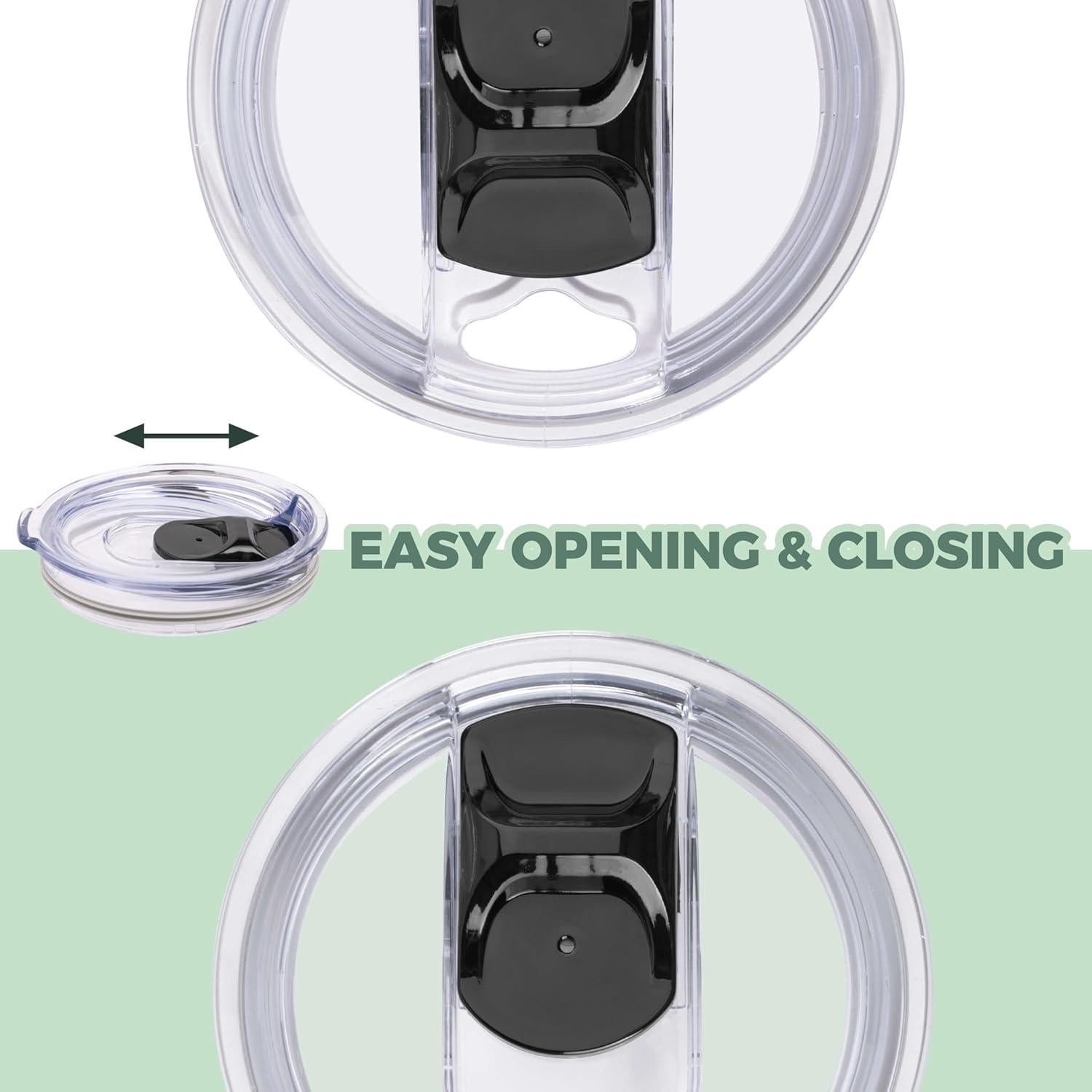 Taza Térmica Aislada Predate 414 ml Verde con Asa y Tapa