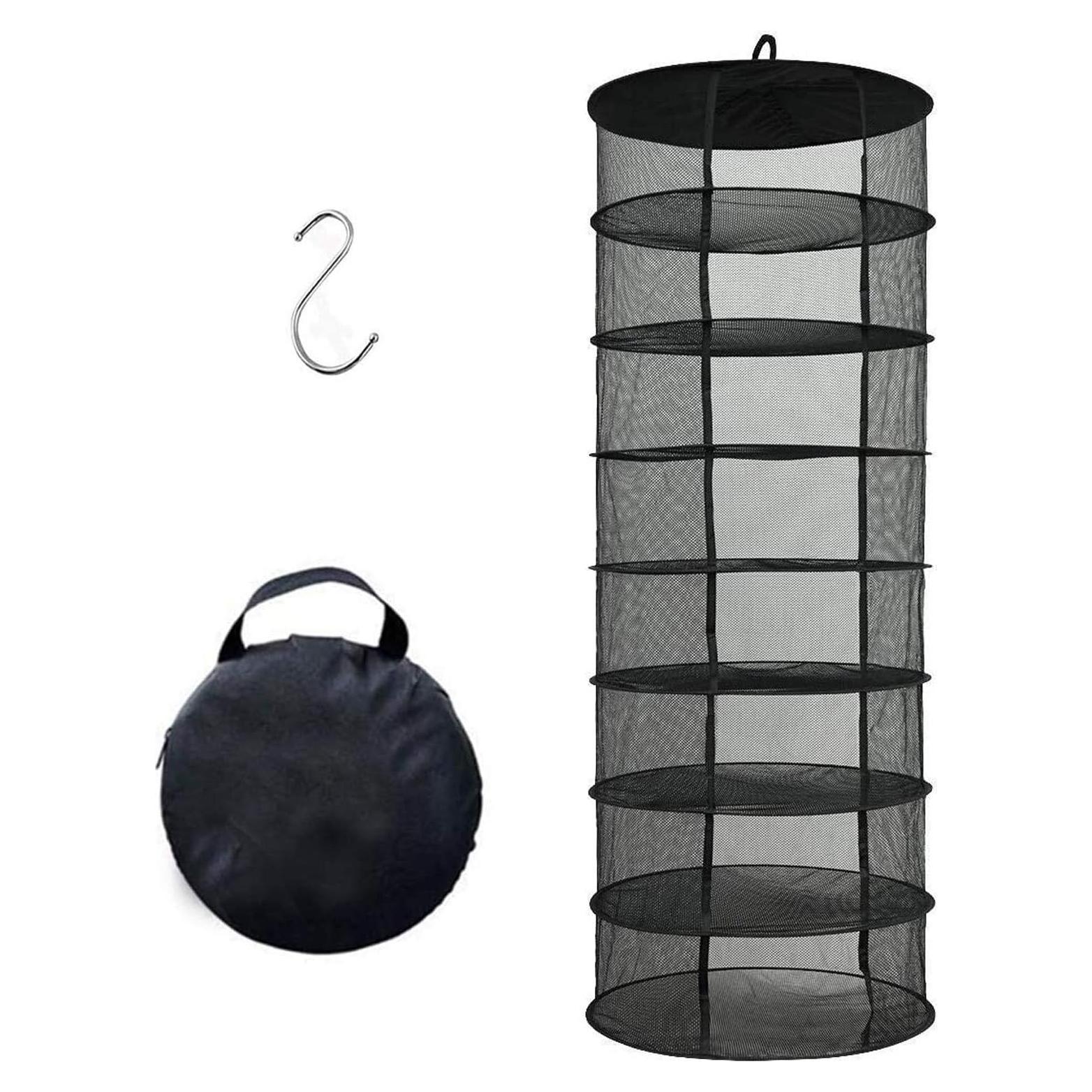 Estante Secador de Hierbas Desy & Feeci 8 Capas Plegable 60 cm