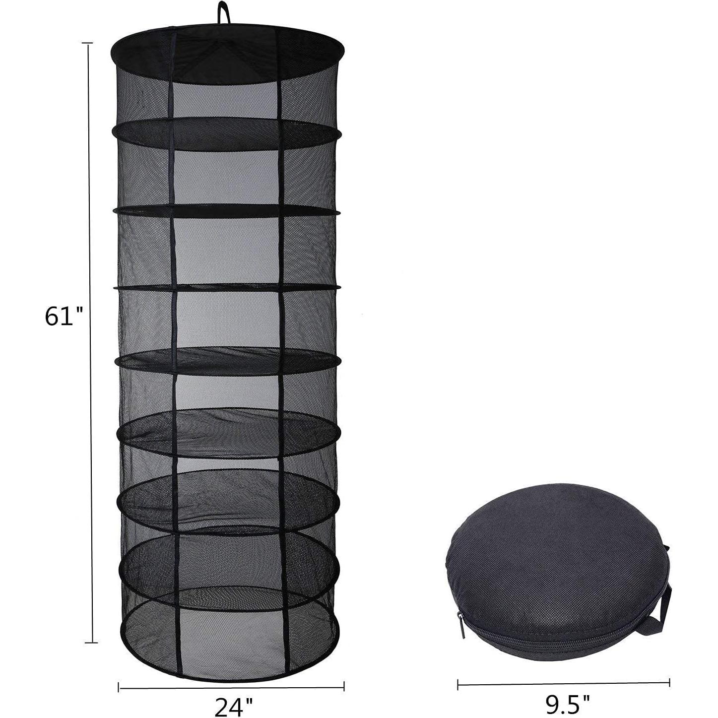 Estante Secador de Hierbas Desy & Feeci 8 Capas Plegable 60 cm