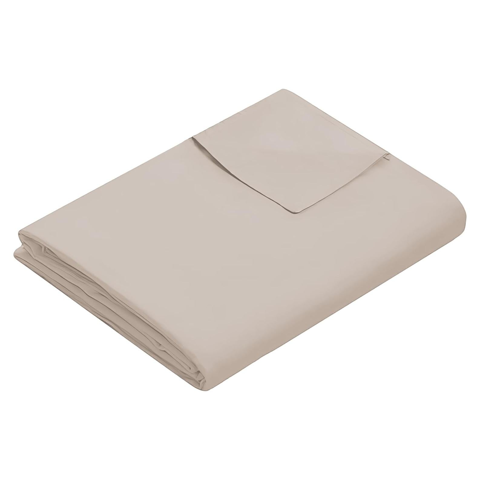 Cubierta de Edredón Desmontable Idea 121.9x182.9 cm Gris Almendra