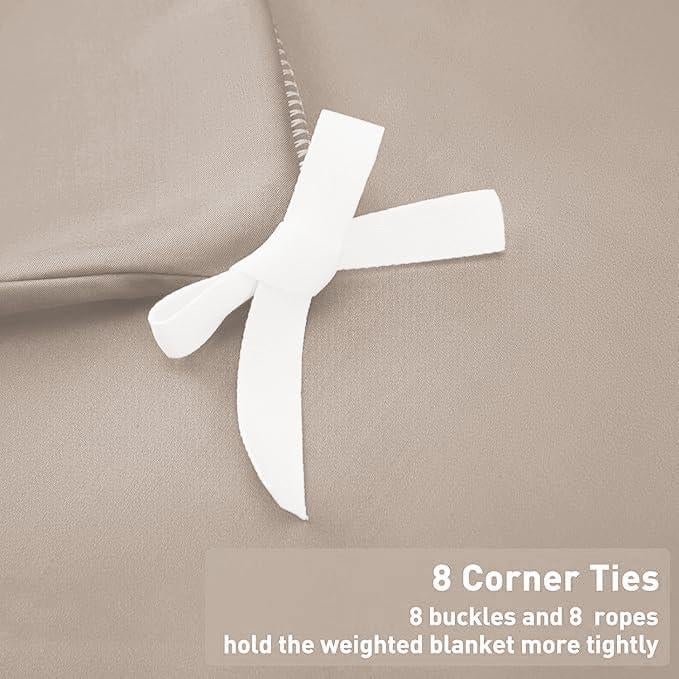 Cubierta de Edredón Desmontable Idea 121.9x182.9 cm Gris Almendra