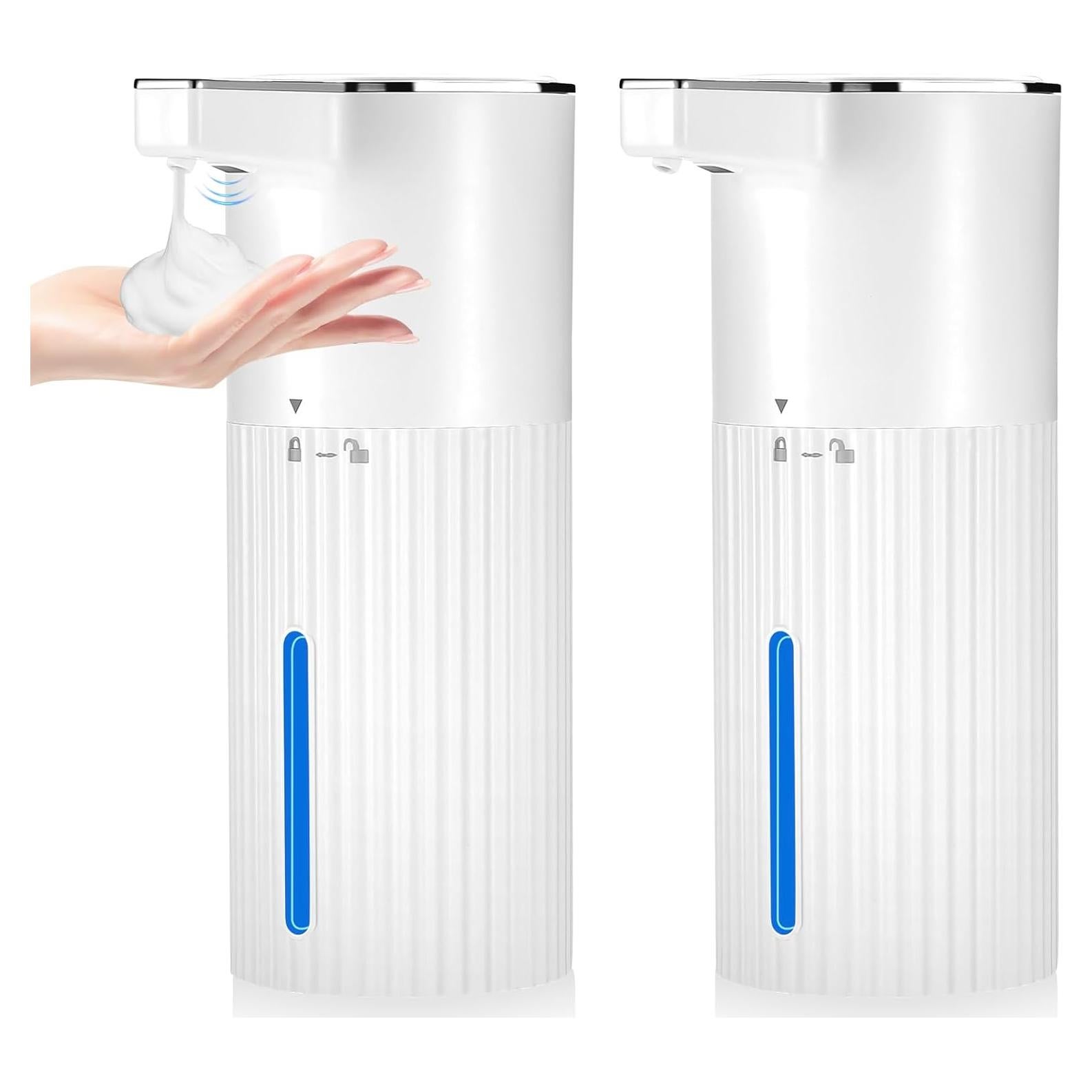 Paquete de 2 Dispensadores Automáticos de Jabón Espumoso VZZNN