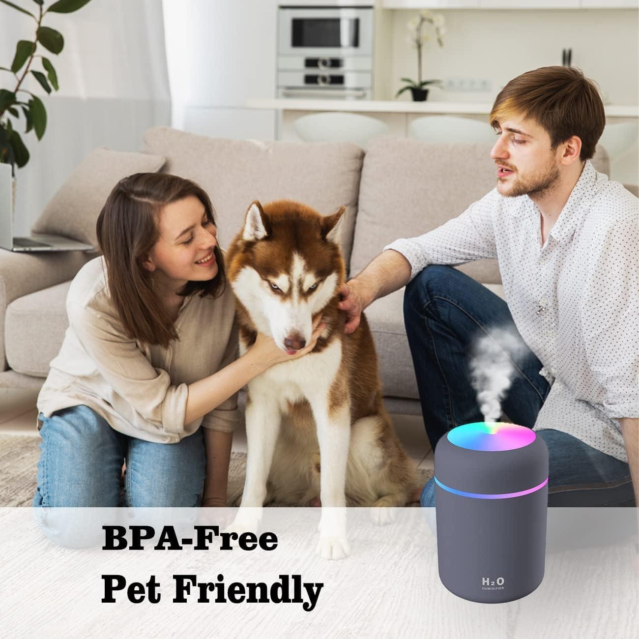 Humidificador Mini Jackcell Azul Marino 300ml USB Silencioso