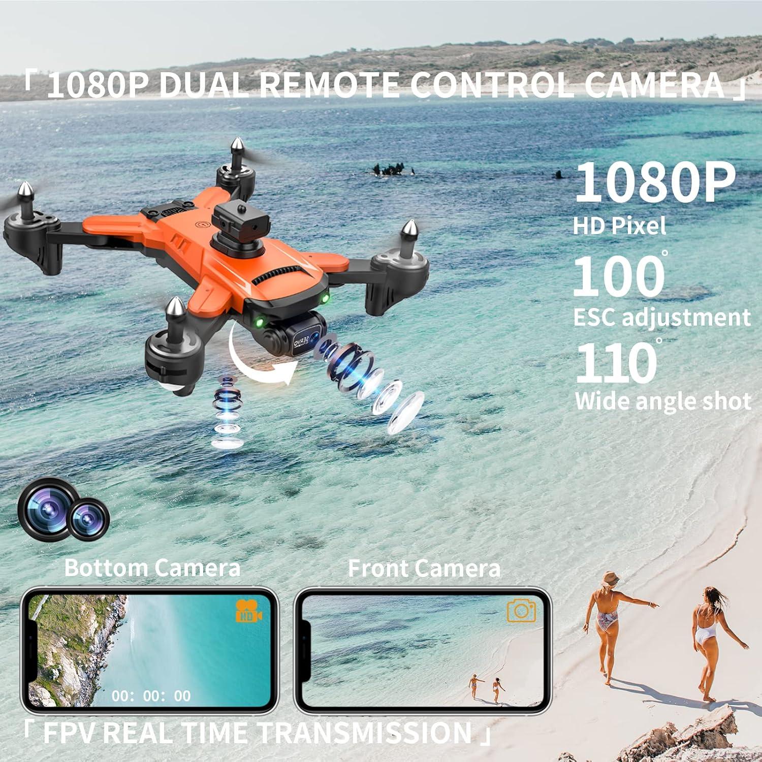 Dron RiskOrb LS11 con cámara 1080P, 540° evitación obstáculos