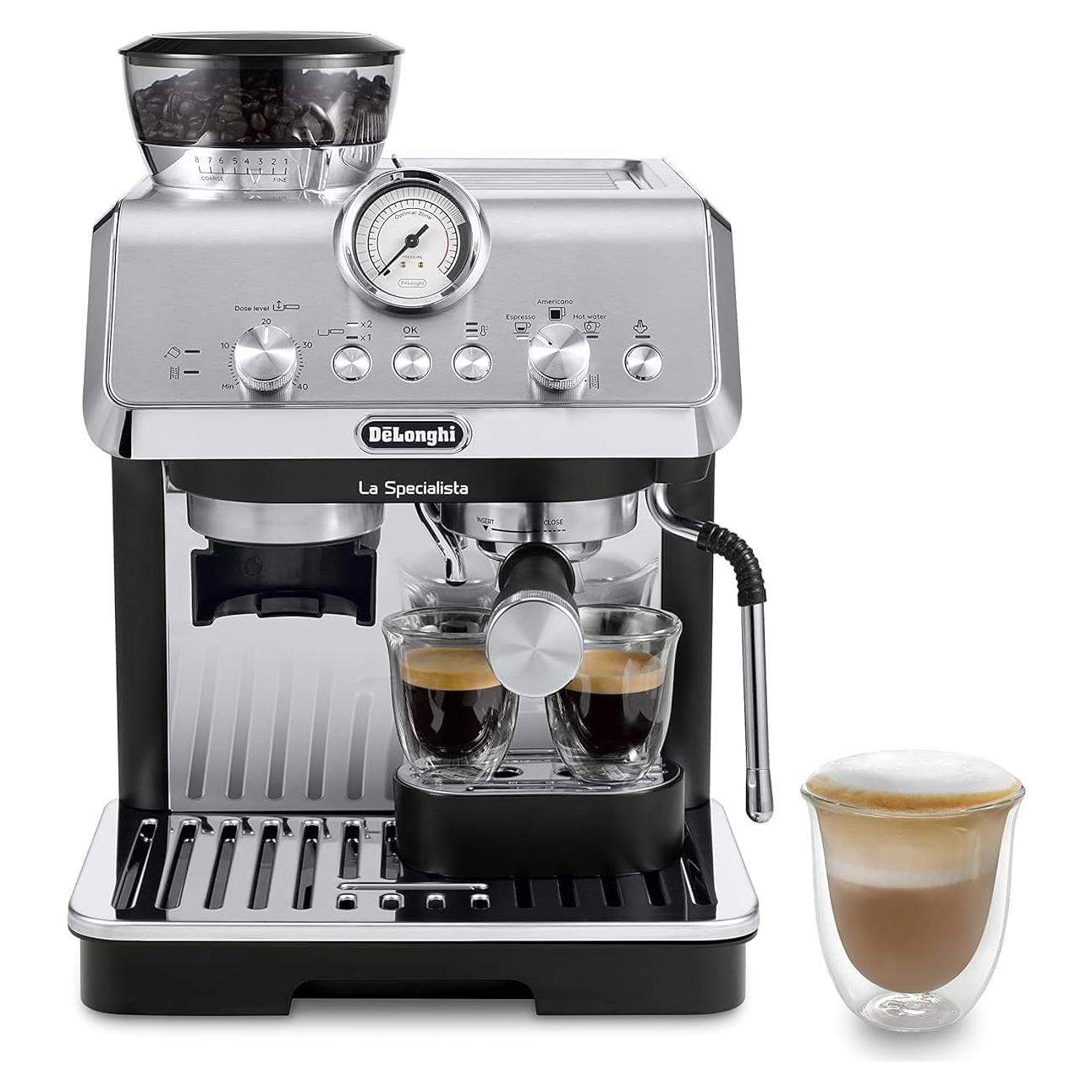 Cafetera Espresso De'Longhi La Specialista Arte 1450W Acero Inoxidable