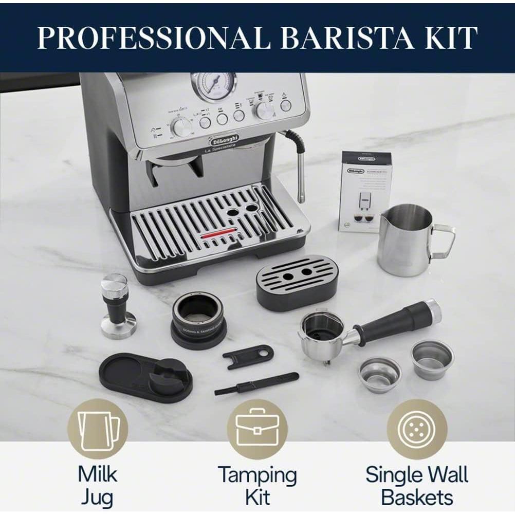Cafetera Espresso De'Longhi La Specialista Arte 1450W Acero Inoxidable