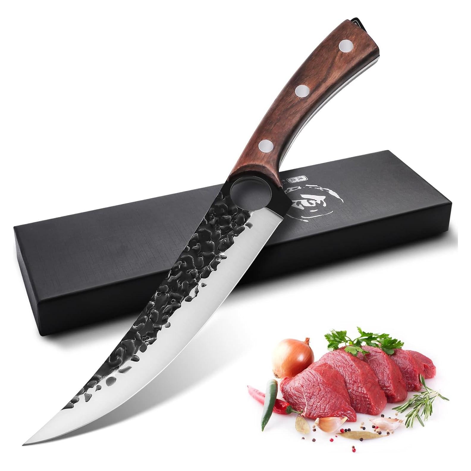 Cuchillo de Deshuesar 17.8 cm Purple Dragon Acero Alto Carbono