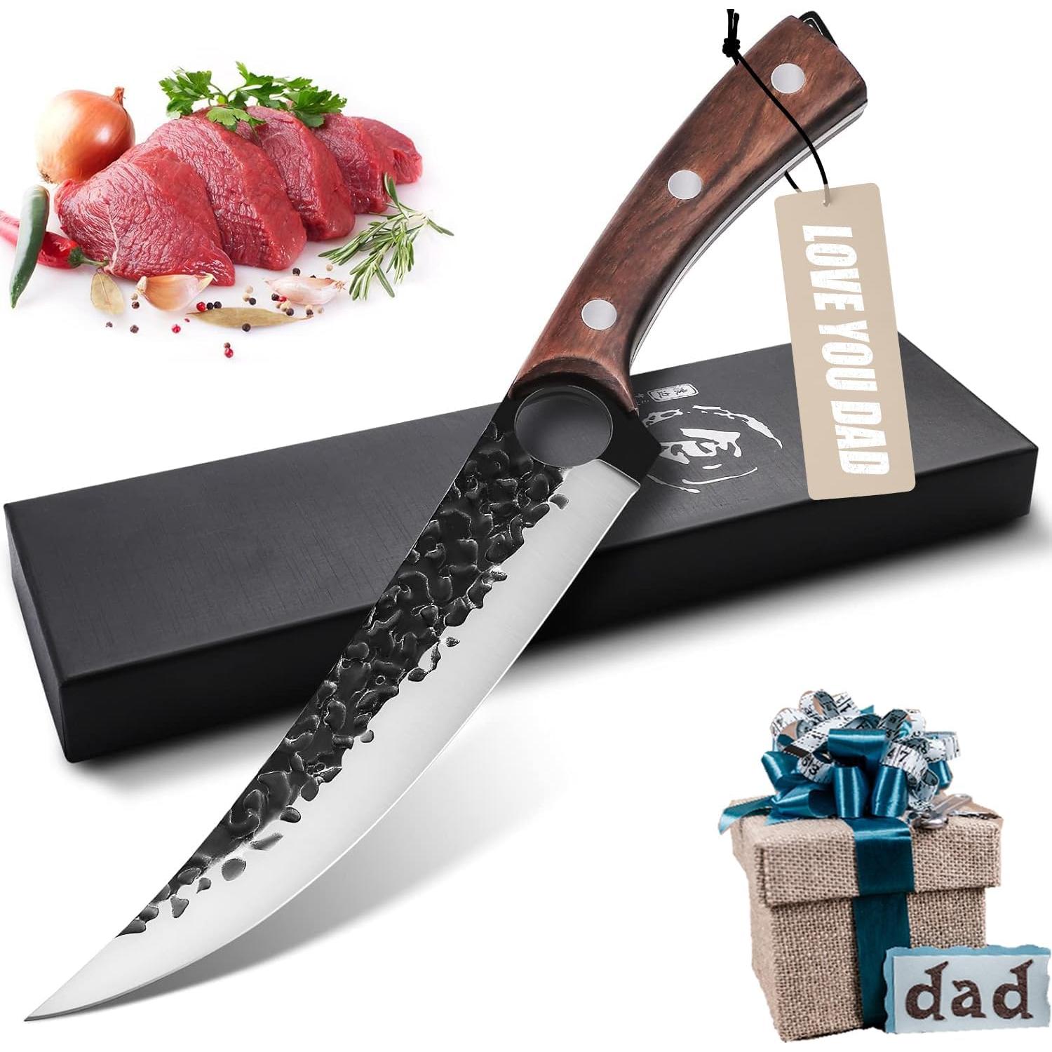 Cuchillo de Deshuesar 17.8 cm Purple Dragon Acero Alto Carbono