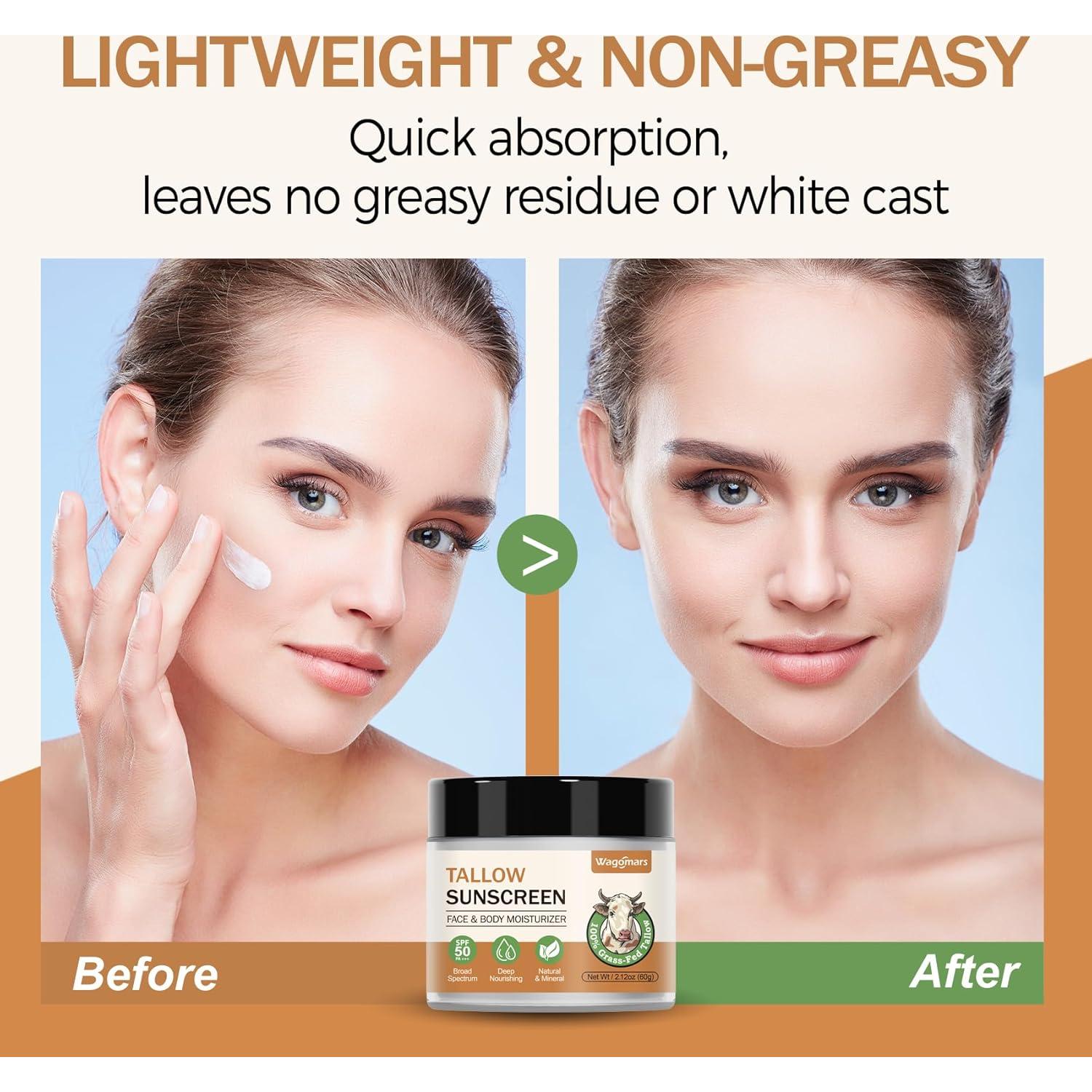 Protector Solar Mineral Orgánico SPF 50 Wagomars - Hidratante Natural