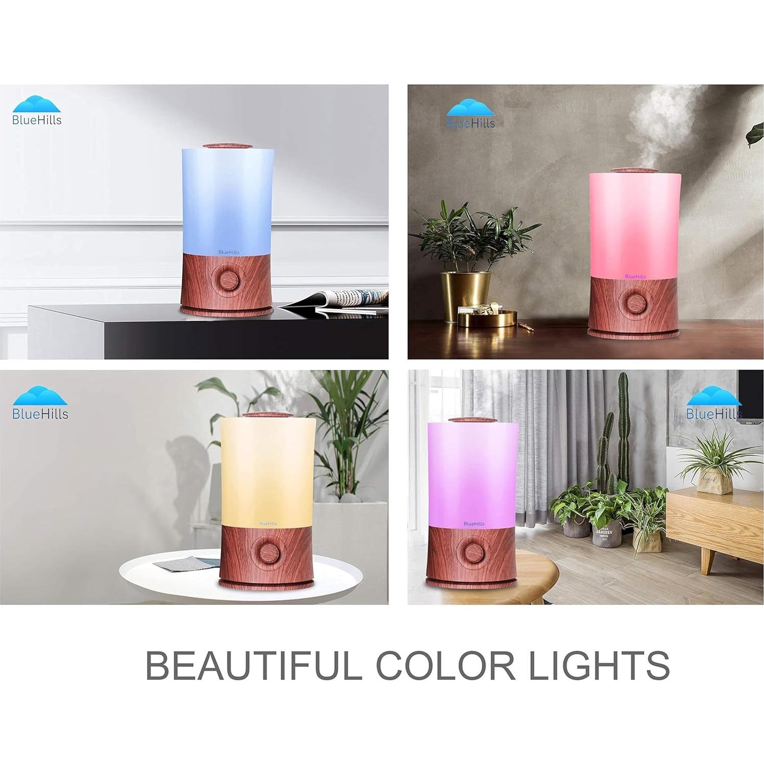 Difusor de Aceite Esencial BlueHills E003 2000 ML Humidificador