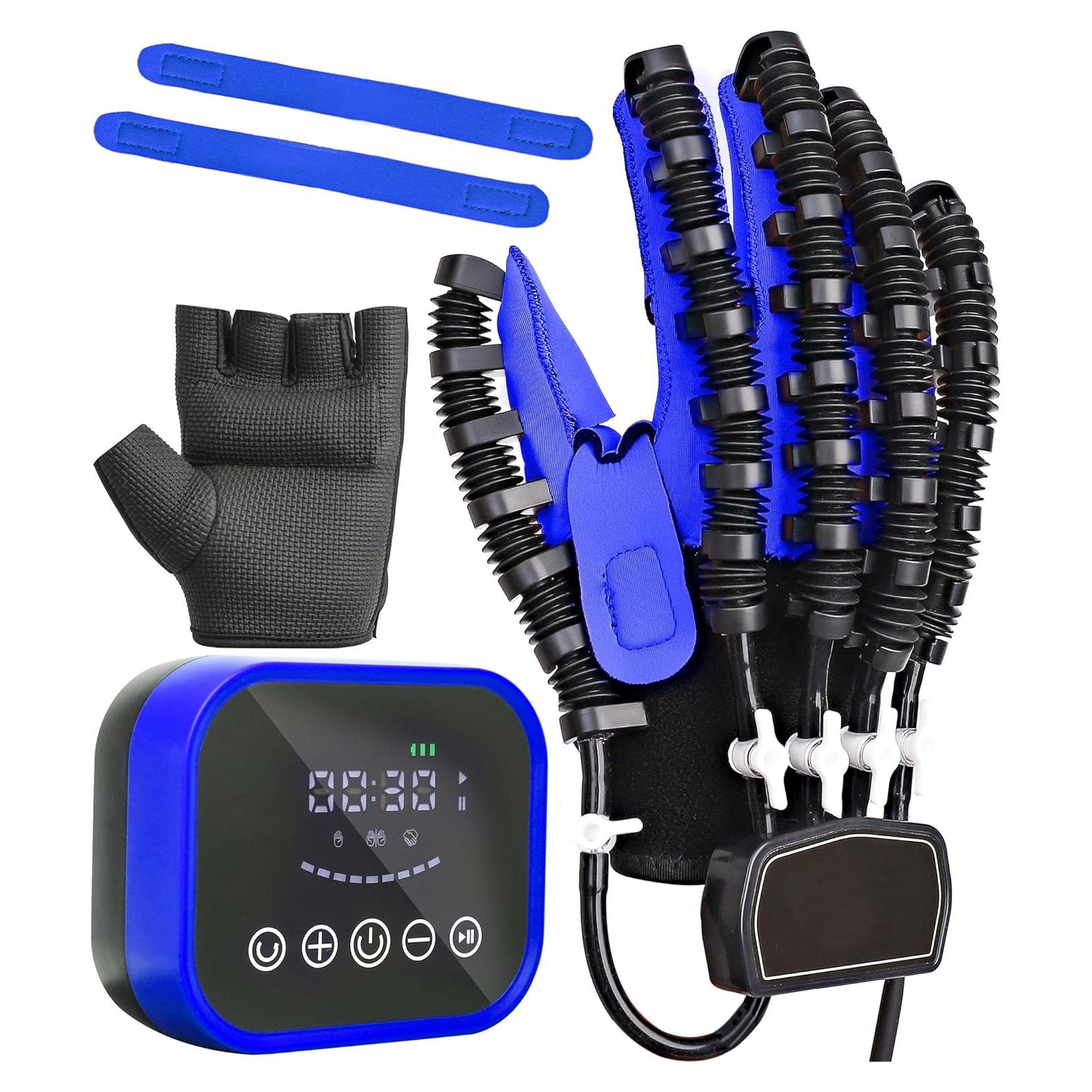 Guantes de Rehabilitación GXXZDN Mano Izquierda S Azul