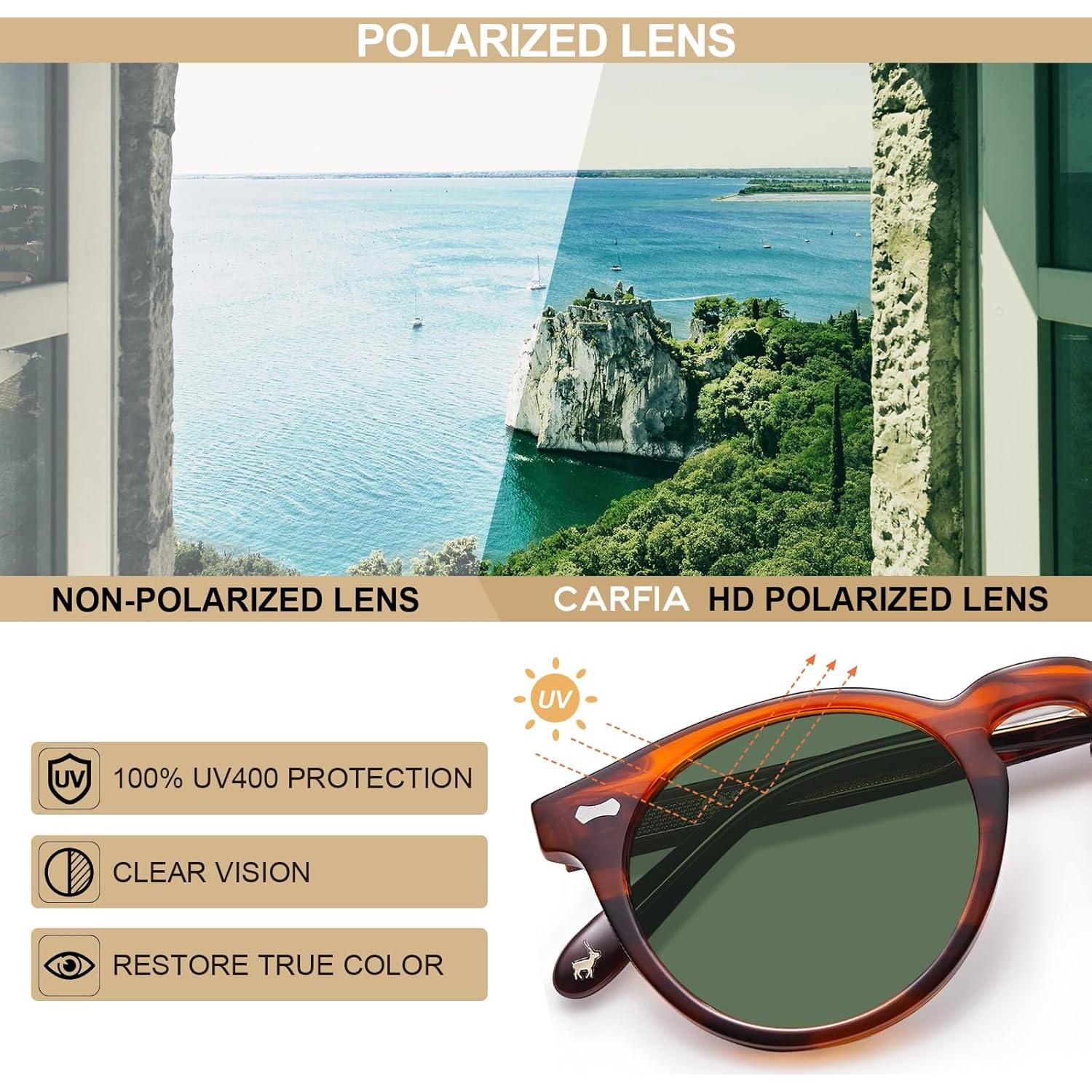 Gafas de sol polarizadas CARFIA CA5506 para hombres UV