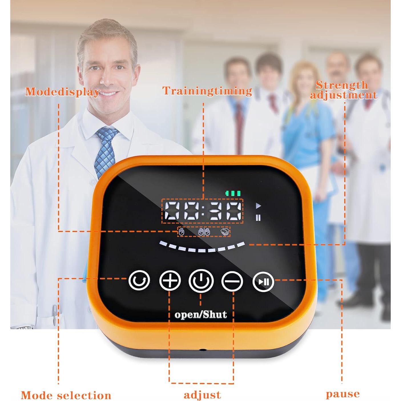 Guantes de Rehabilitación GXXZDN Mano Izquierda Azul