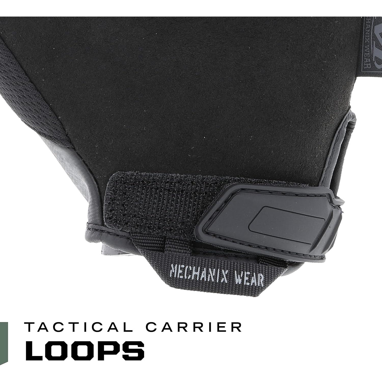 Guantes Mechanix Wear Pursuit D5 Resistentes a Cortes Negros