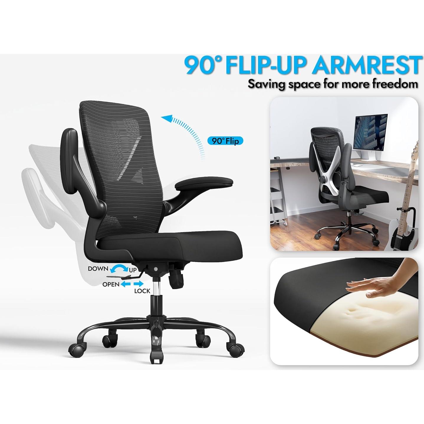 Silla de Oficina Ergonómica Ergalithic X100-2 con Soporte Lumbar