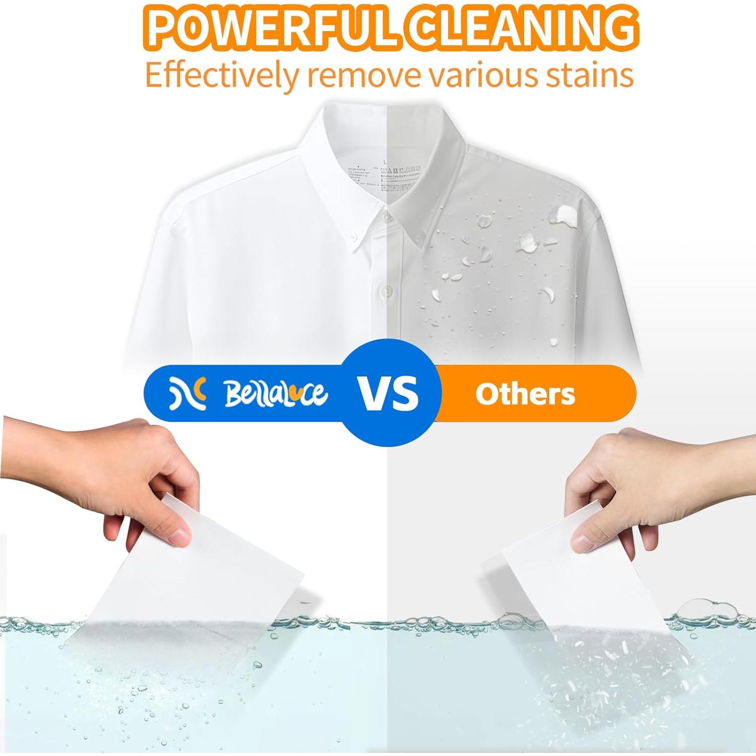 Hojas de Detergente Ecológicas Bellaluce 240 Cargas Lino Fresco