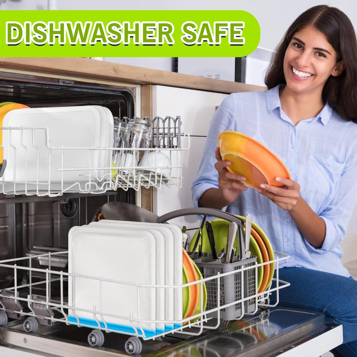 Bolsas Reutilizables ANZNKU 10 Paquete PEVA 11.36L Multicolor