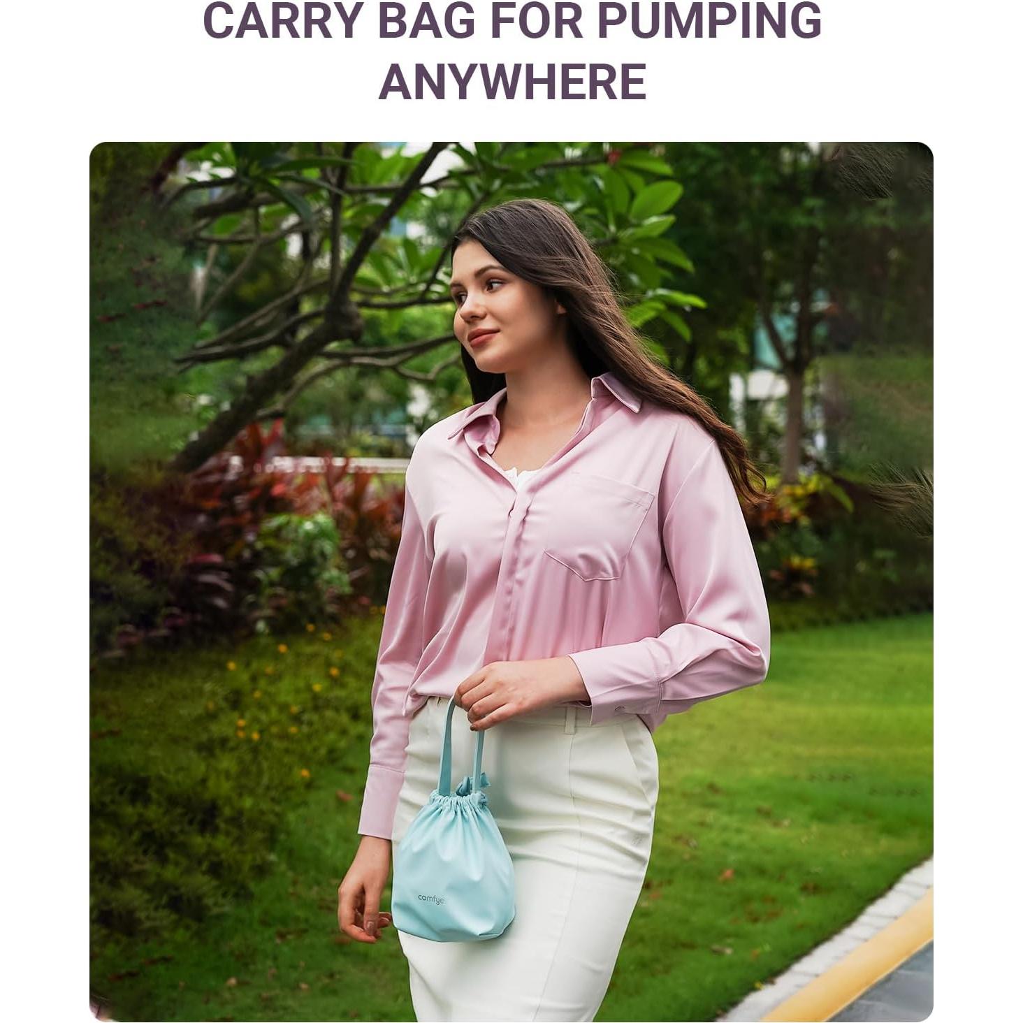 Extractor de Leche Térmico Portátil Comfyer W2, Succión Hospitalaria