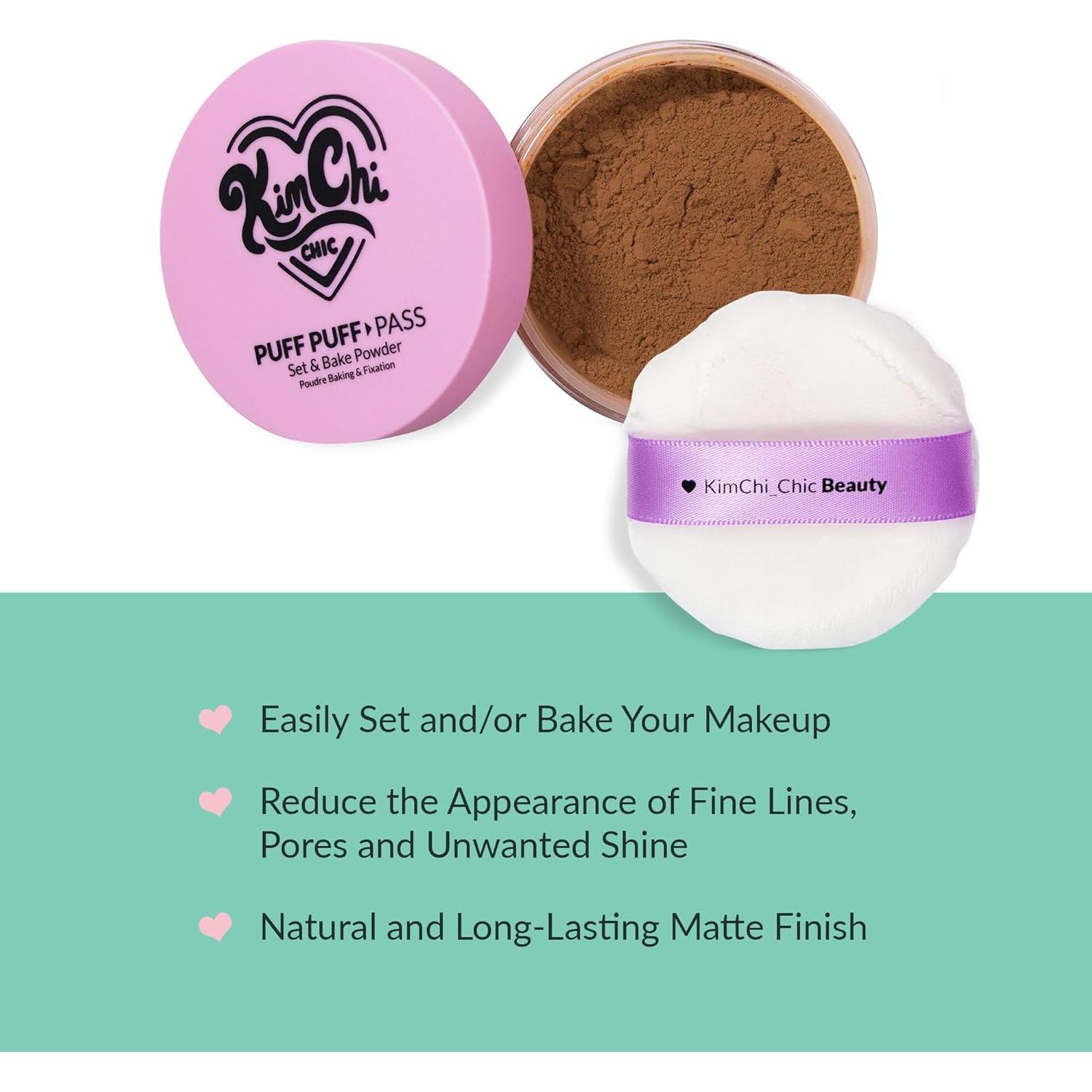 Polvo Fijador Suelto Kimchi Chic Beauty Almendra 113g
