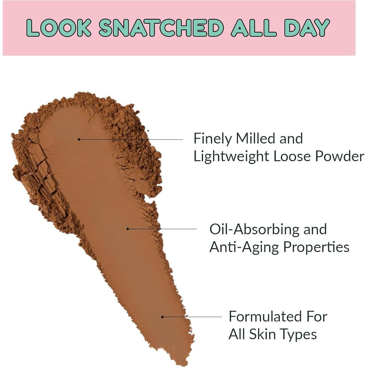 Polvo Fijador Suelto Kimchi Chic Beauty Almendra 113g