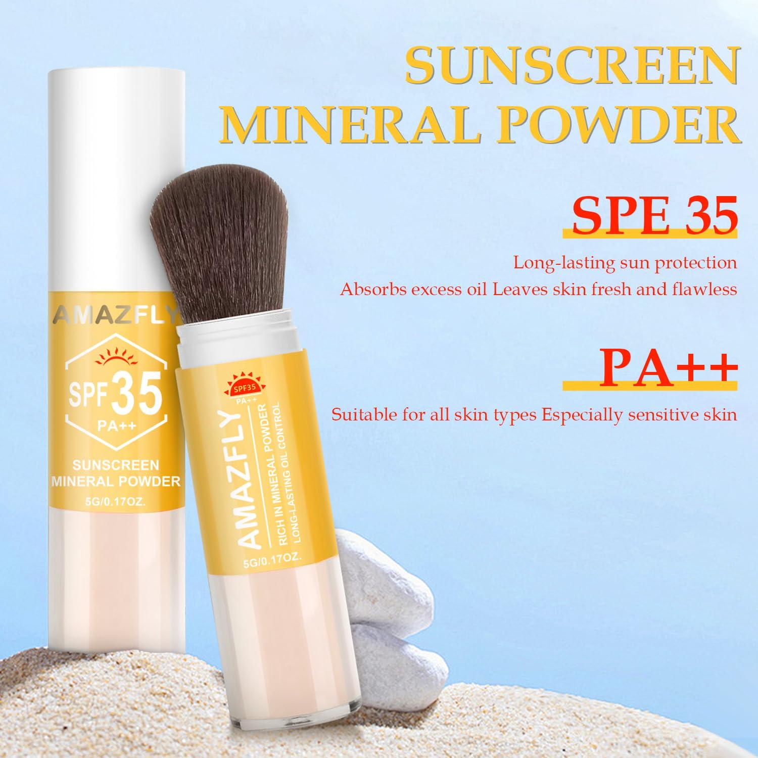 Polvo Mineral Solar SPF 35 Gadmlury 5.1g Acabado Mate