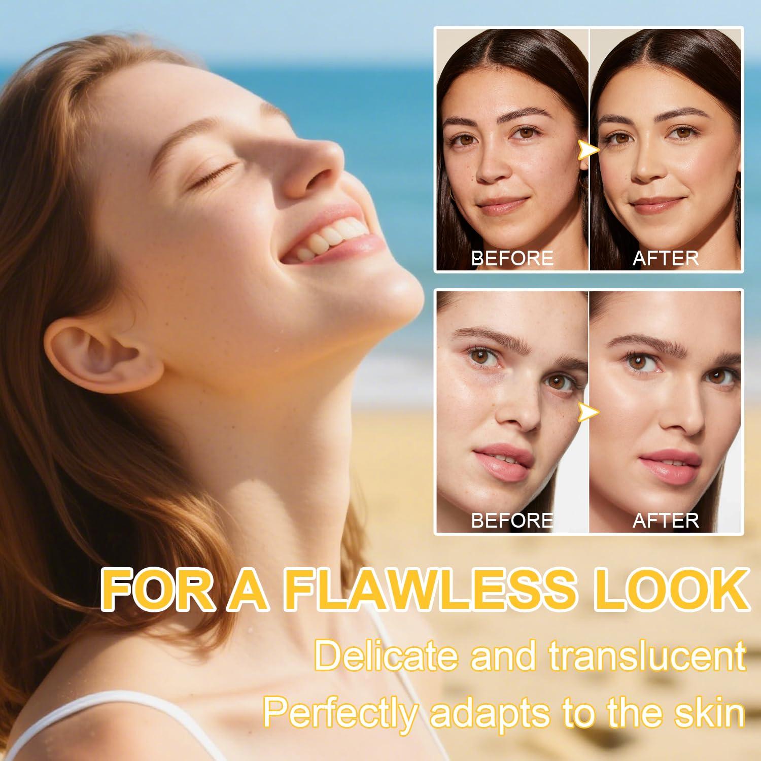 Polvo Mineral Solar SPF 35 Gadmlury 5.1g Acabado Mate