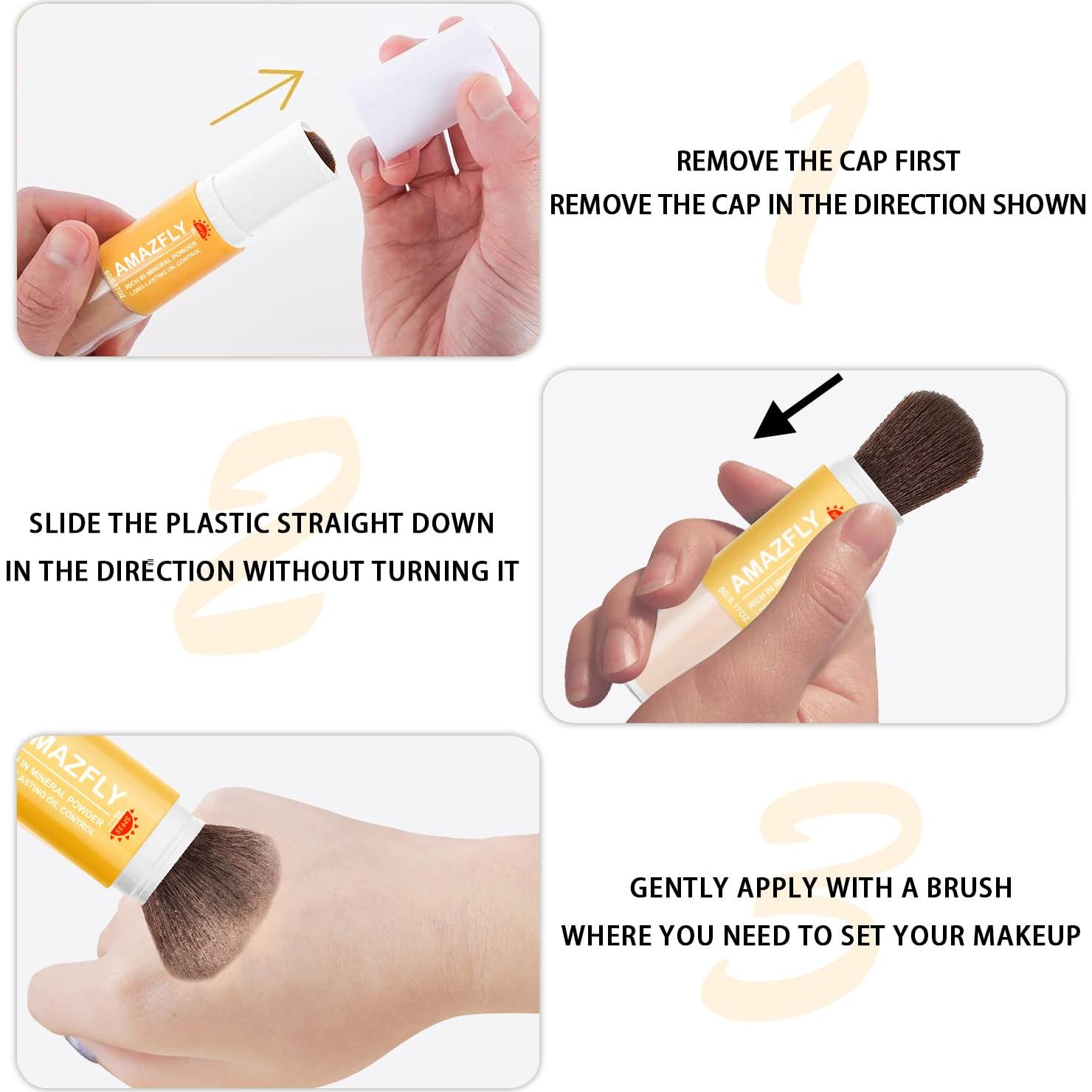 Polvo Mineral Solar SPF 35 Gadmlury 5.1g Acabado Mate