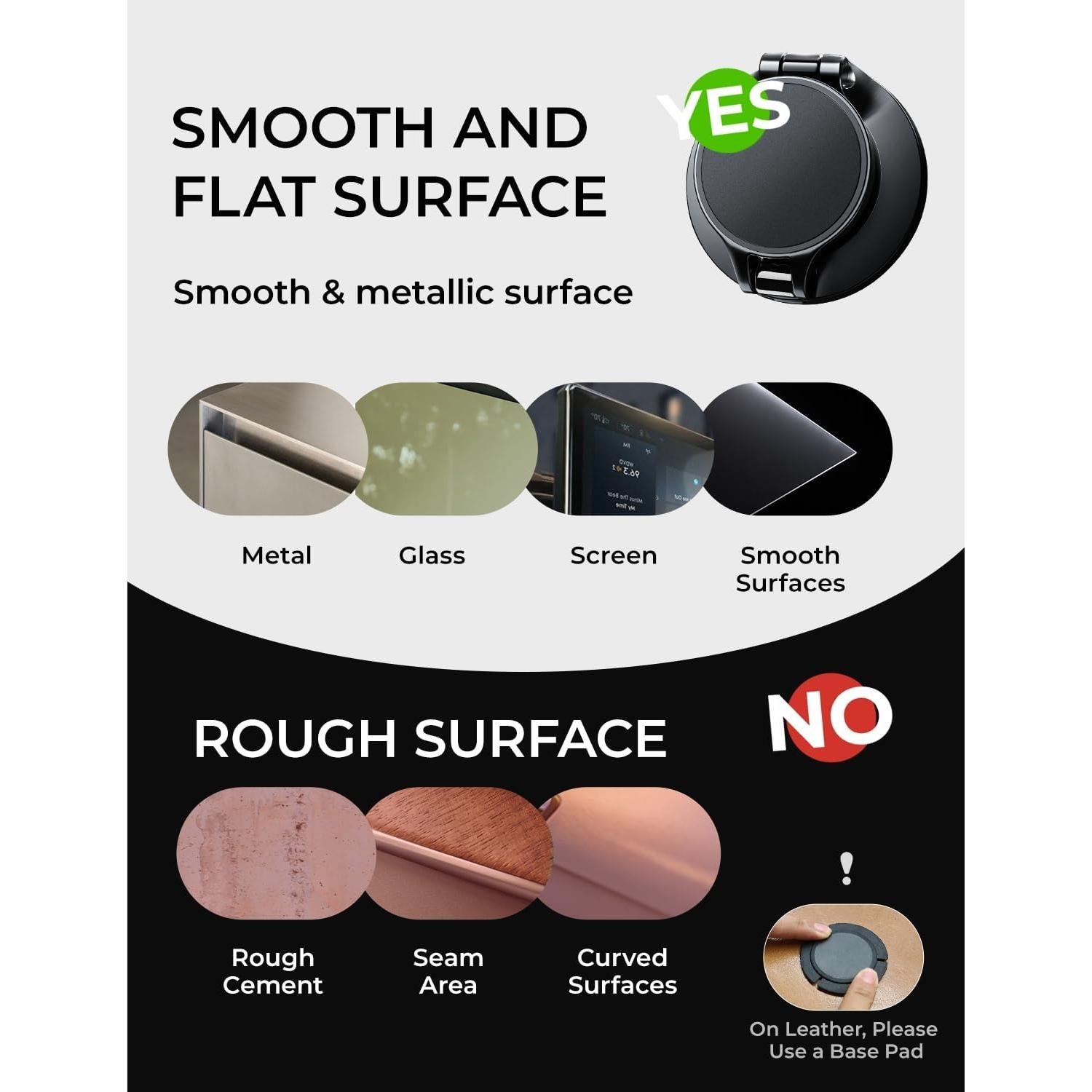 Soporte de Coche Magnético LISEN para iPhone 16 Pro Max