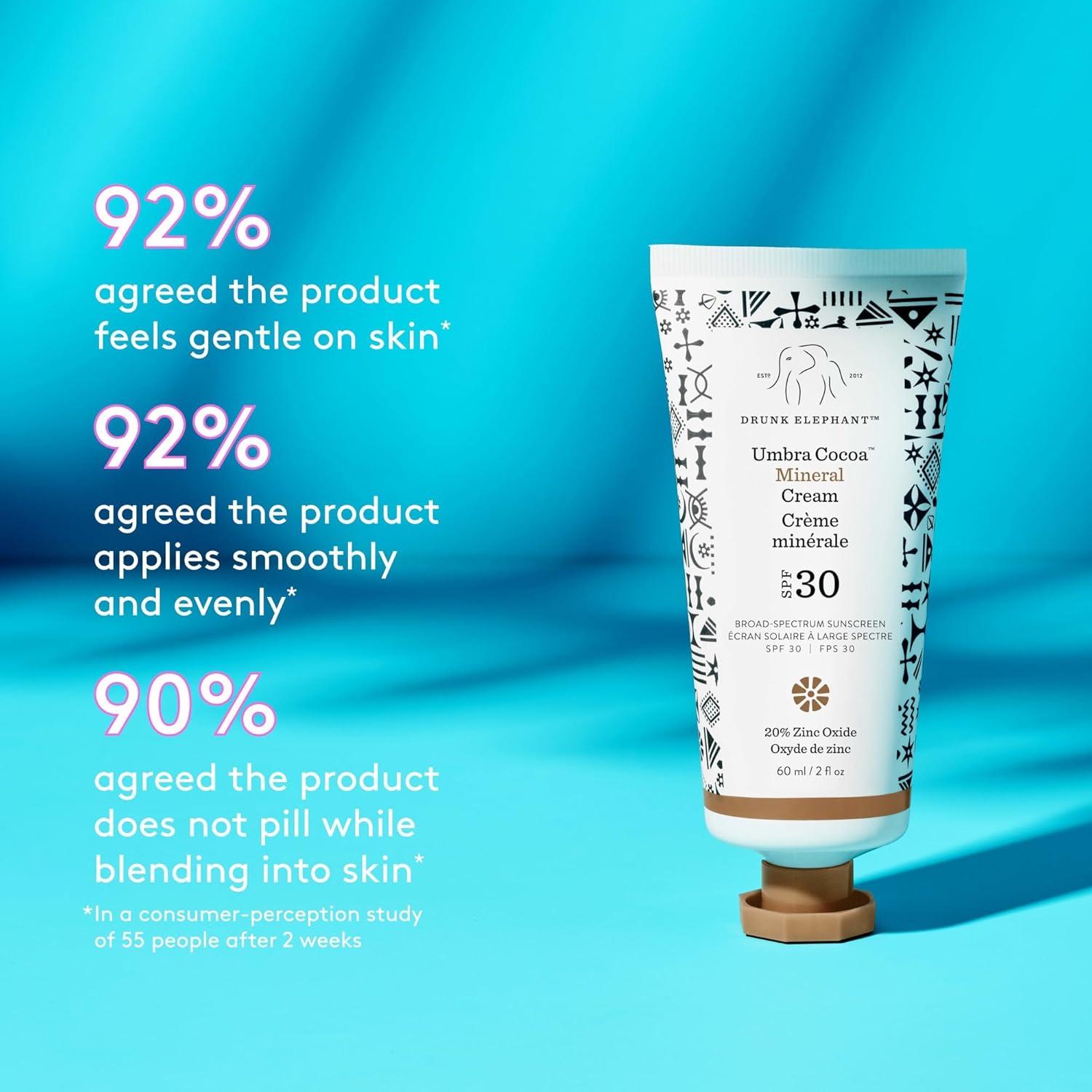 Protector Solar Mineral Drunk Elephant Umbra SPF 30 77g