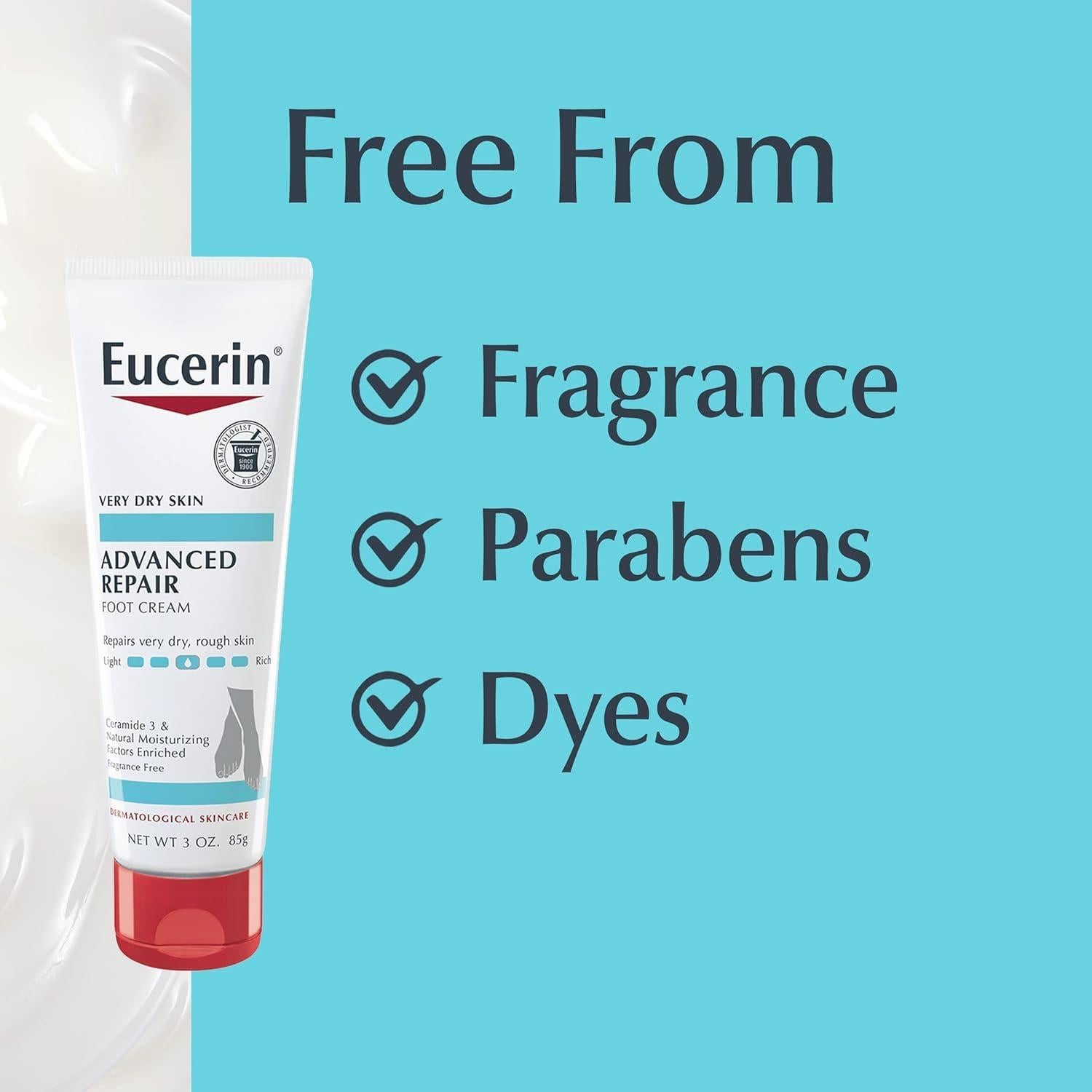 Crema para Pies Eucerin Advanced Repair 85 g - Hidratante