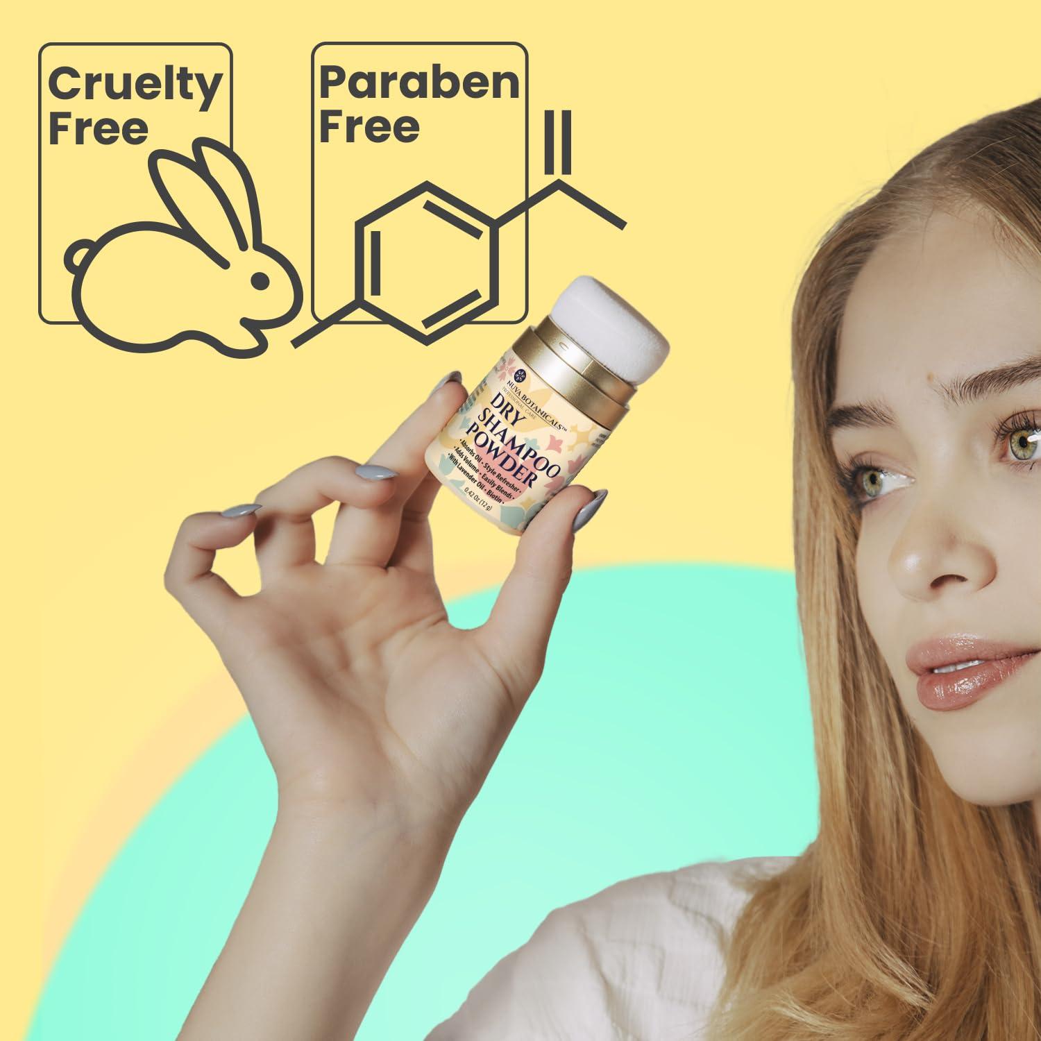 Champú Seco Voluminizador Nuva Botanicals 11.83 g Biotina