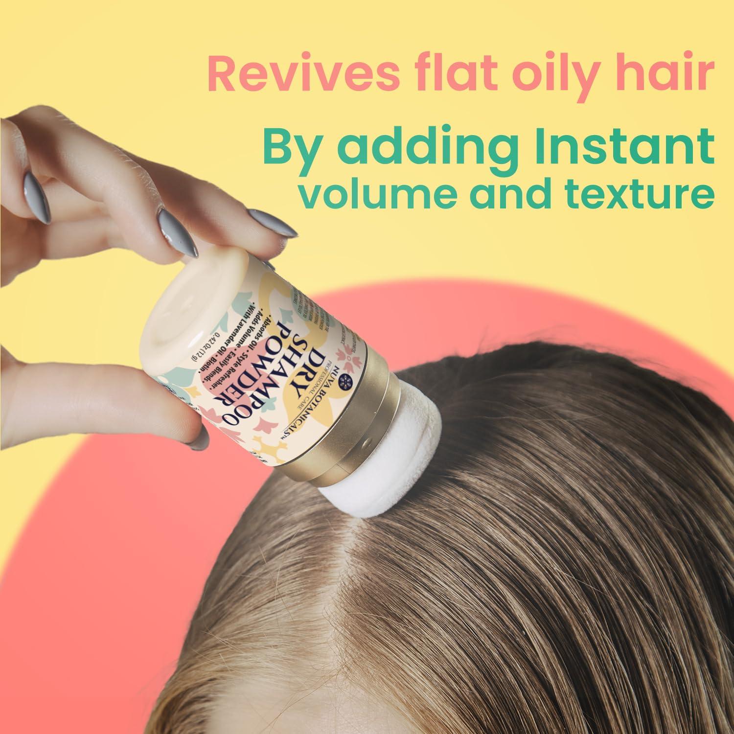 Champú Seco Voluminizador Nuva Botanicals 11.83 g Biotina