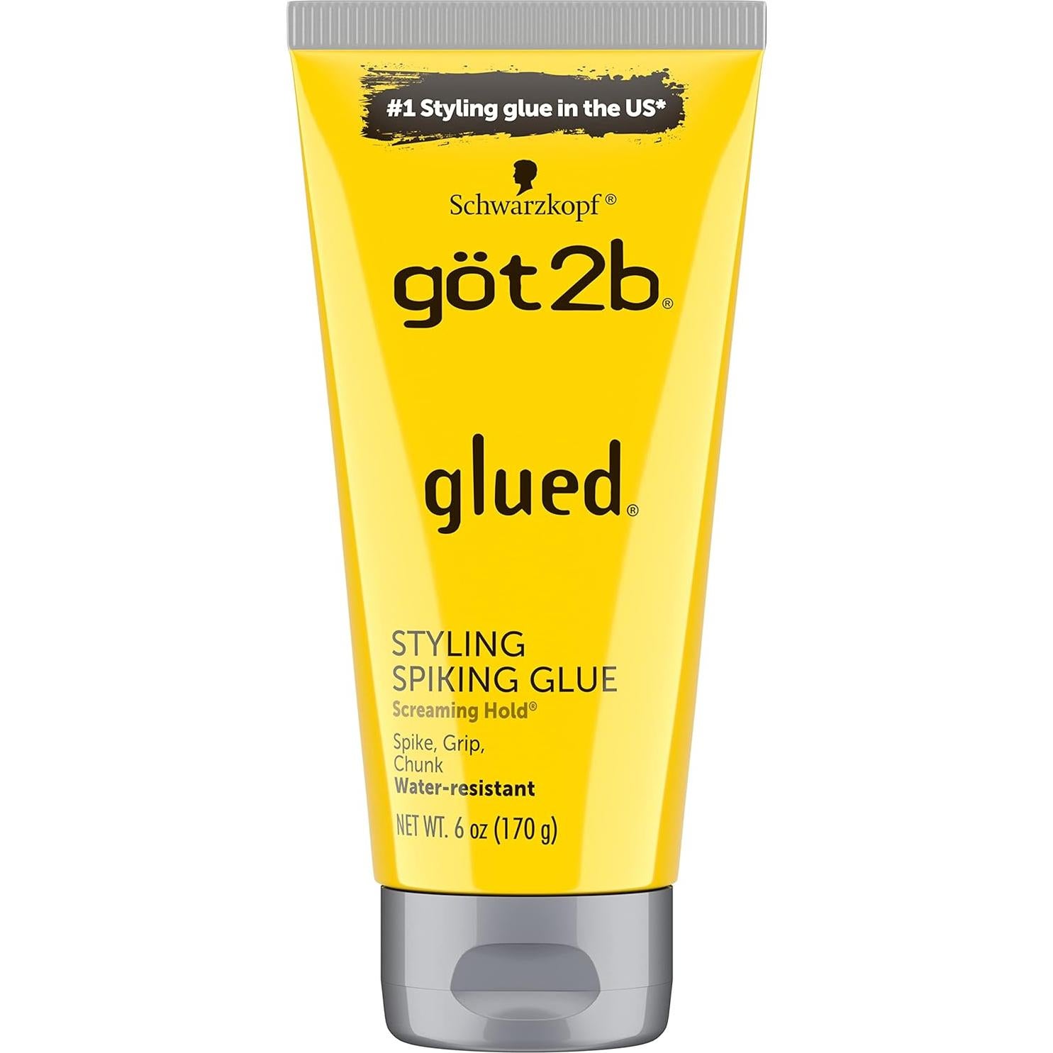 Gel para Cabello Got2B Glued 2 Tubos 170g + 35g Viaje