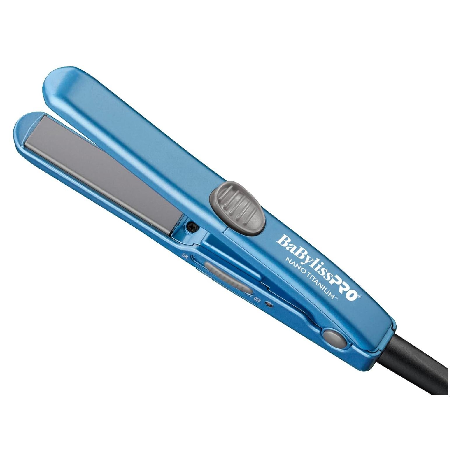 Plancha de Pelo Mini BaBylissPRO Nano Titanium 1.27 cm