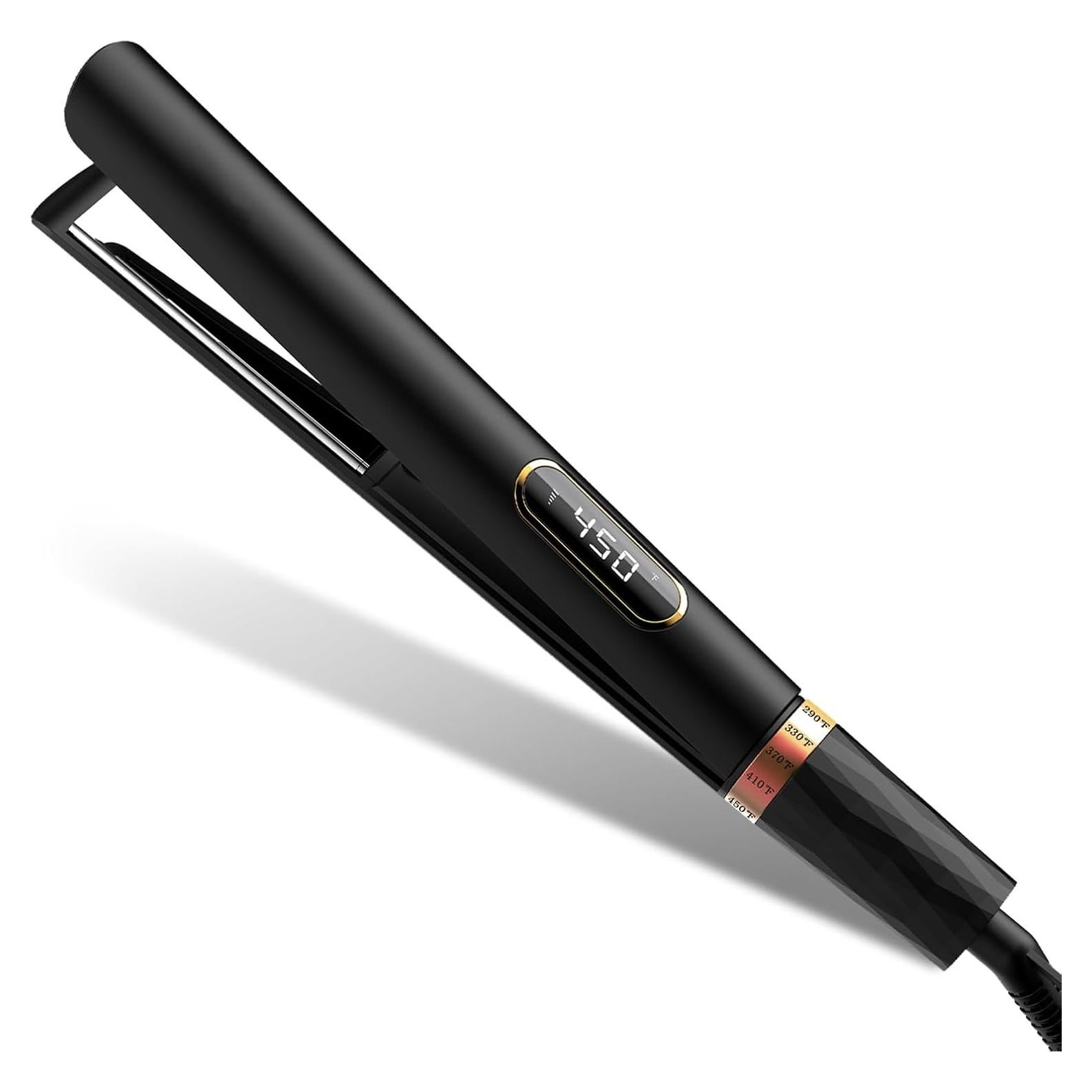 Plancha de Cabello Nicebay 2 en 1 Titanio 30cm 5 Temperaturas