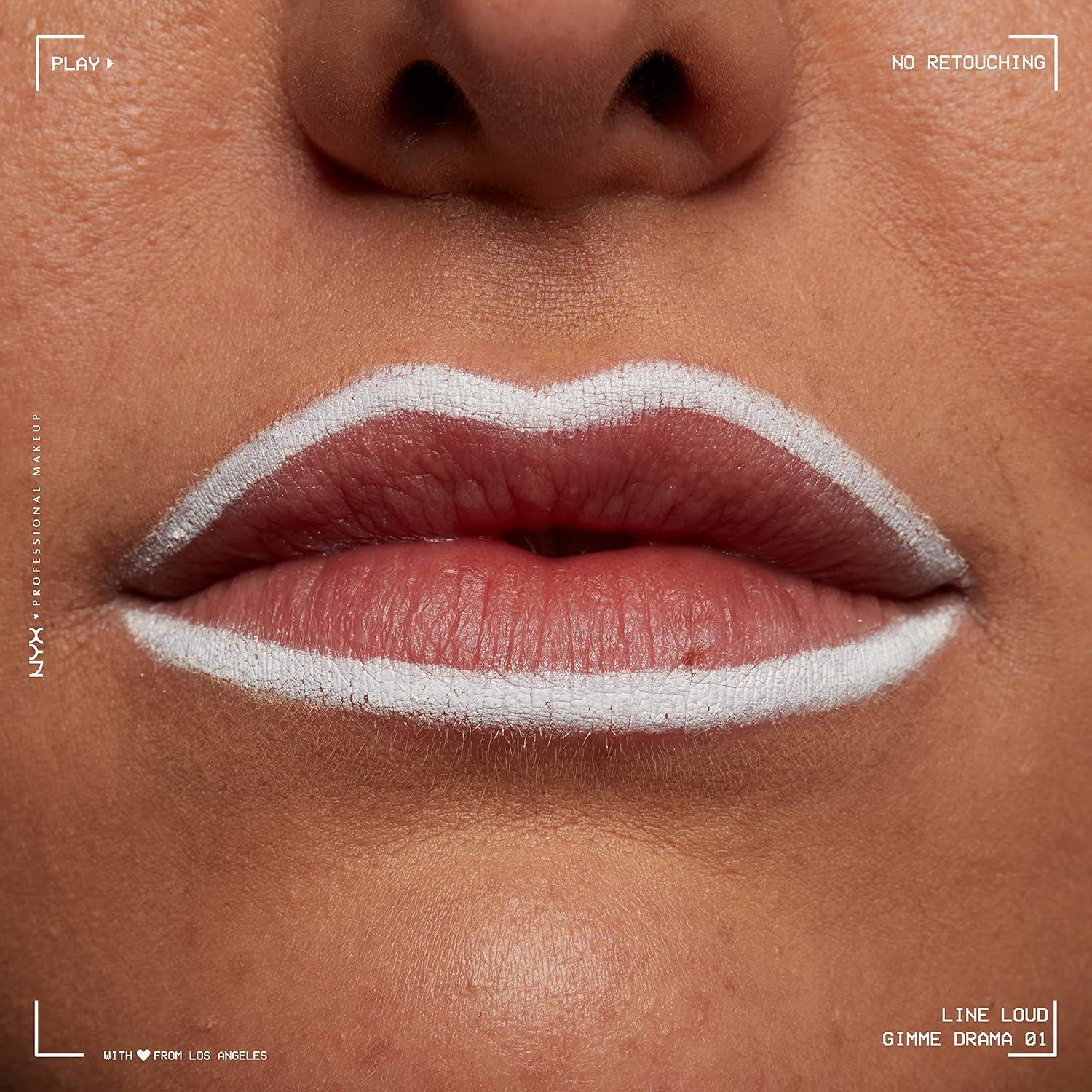 Lápiz Labial Mate NYX Gimme Drama 1.13g - Larga Duración