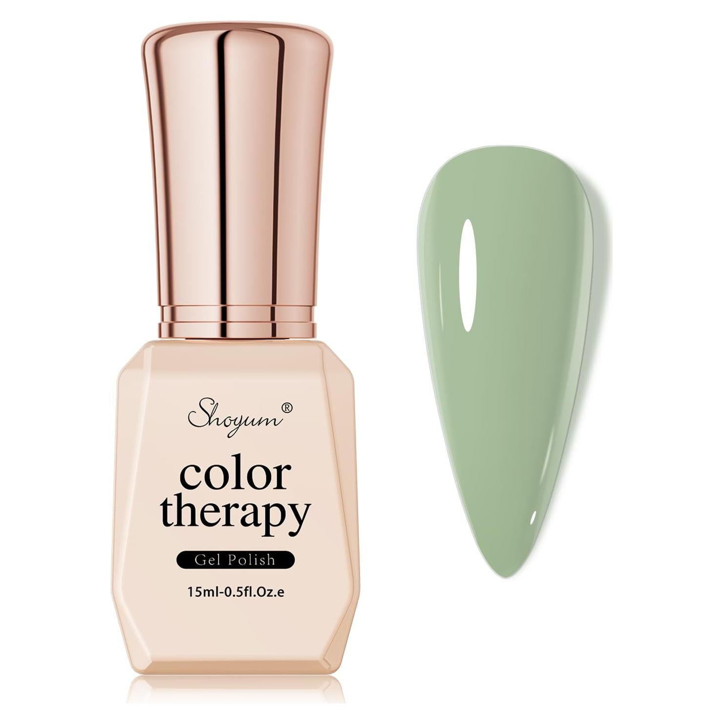 Esmalte de Uñas en Gel SHOYUM Eucalipto Verde 15ml